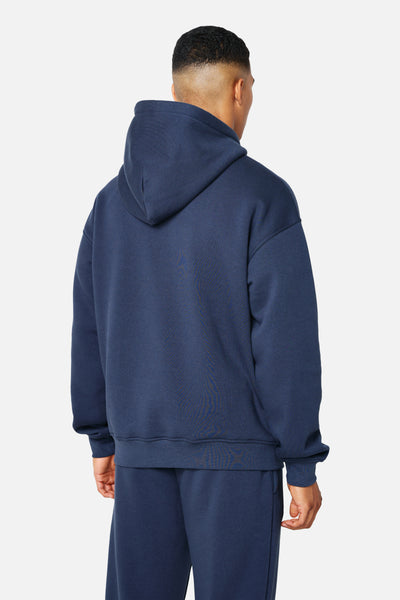 Dot Logo Hood - Storm Blue