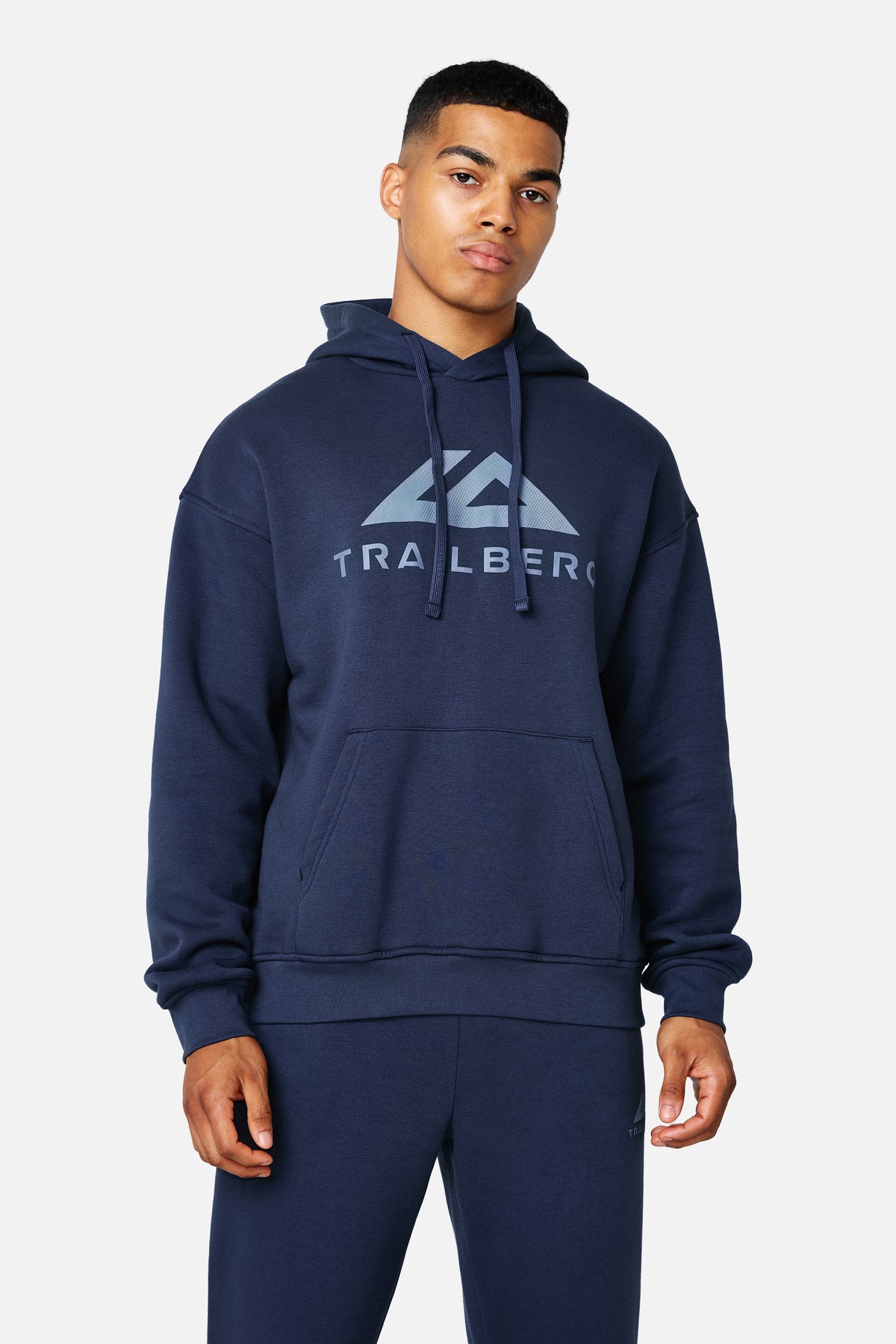 Dot Logo Hood - Storm Blue