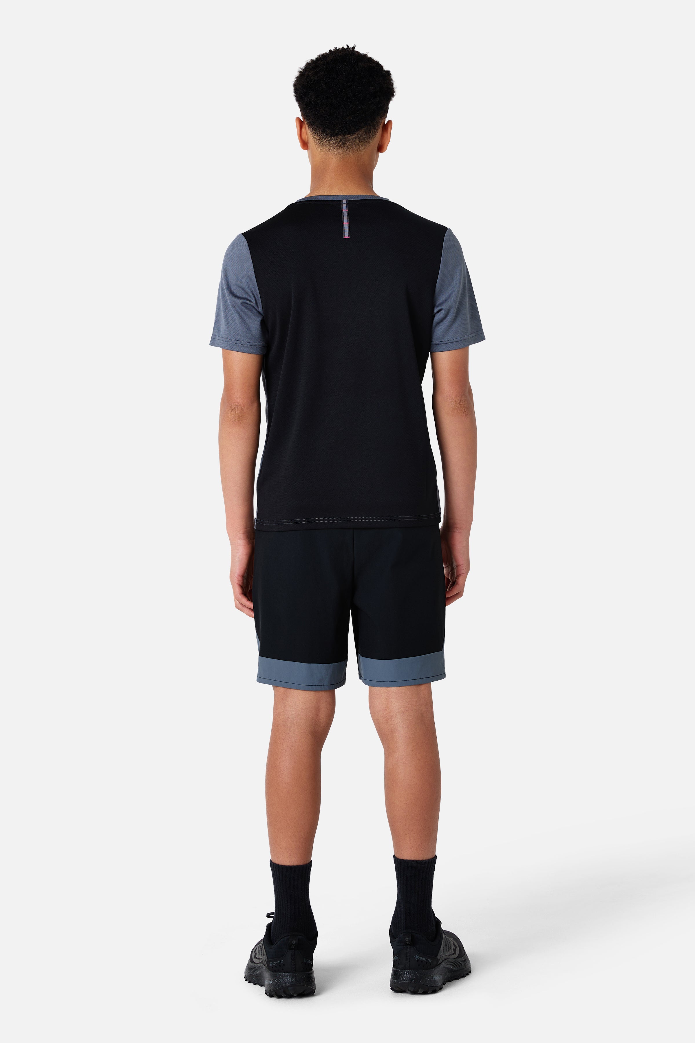 Boys Triathlon 4.0 Tee - Storm Grey/Black