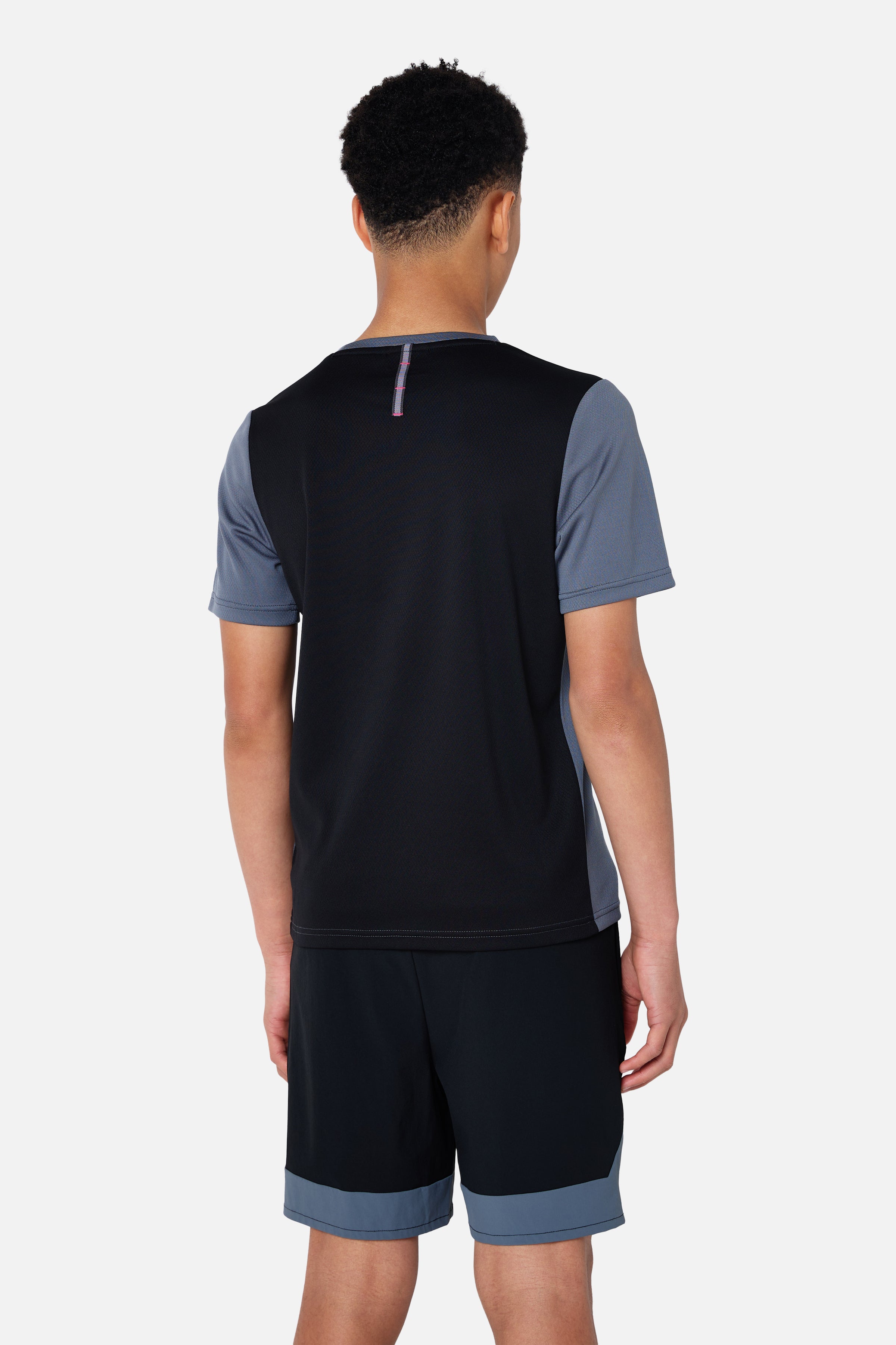 Boys Triathlon 4.0 Short - Black/Storm Grey/Cosmic Pink