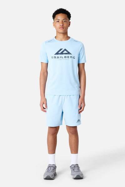 Boys Flex Tee - Dove Blue