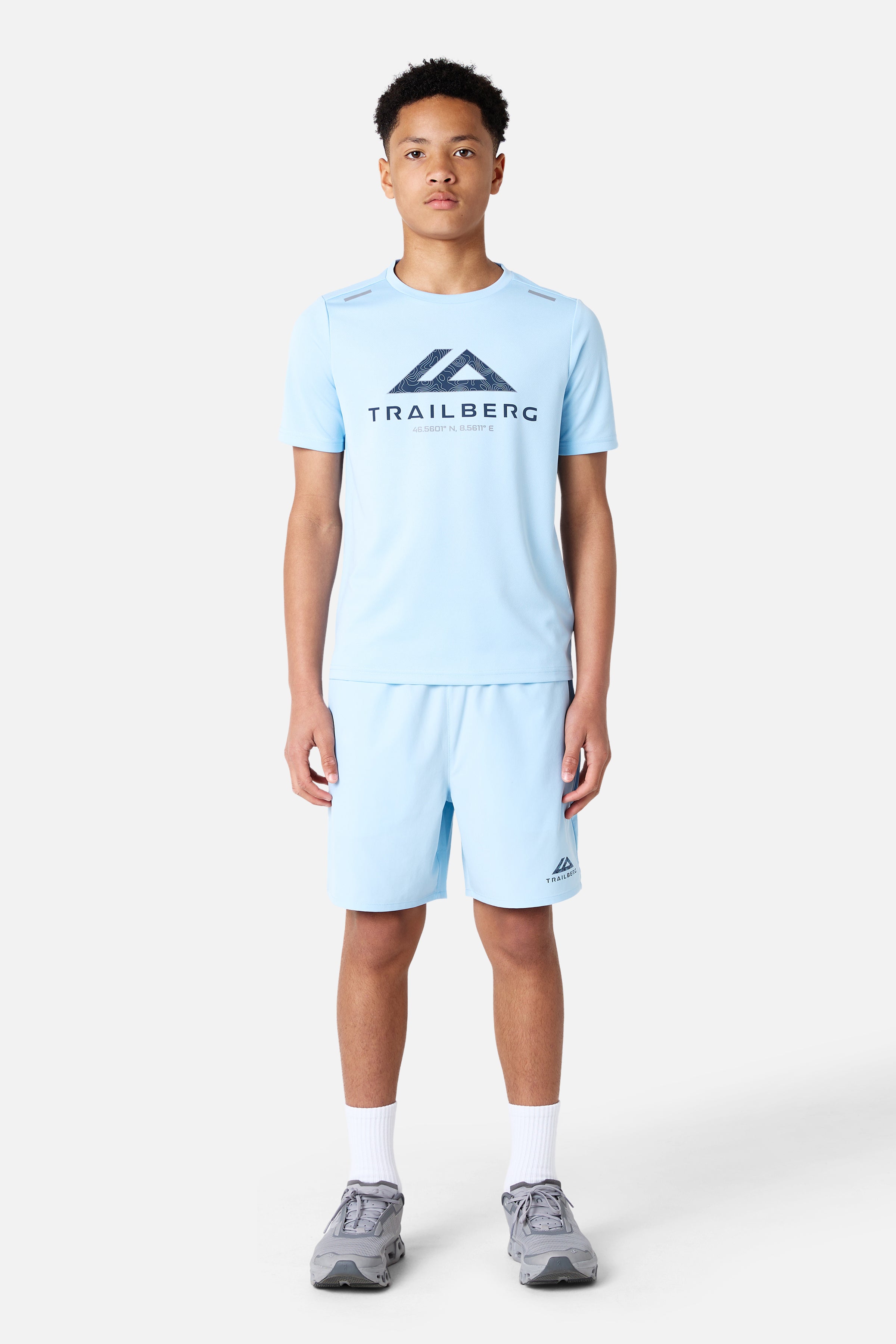 Boys Flex Short - Dove Blue