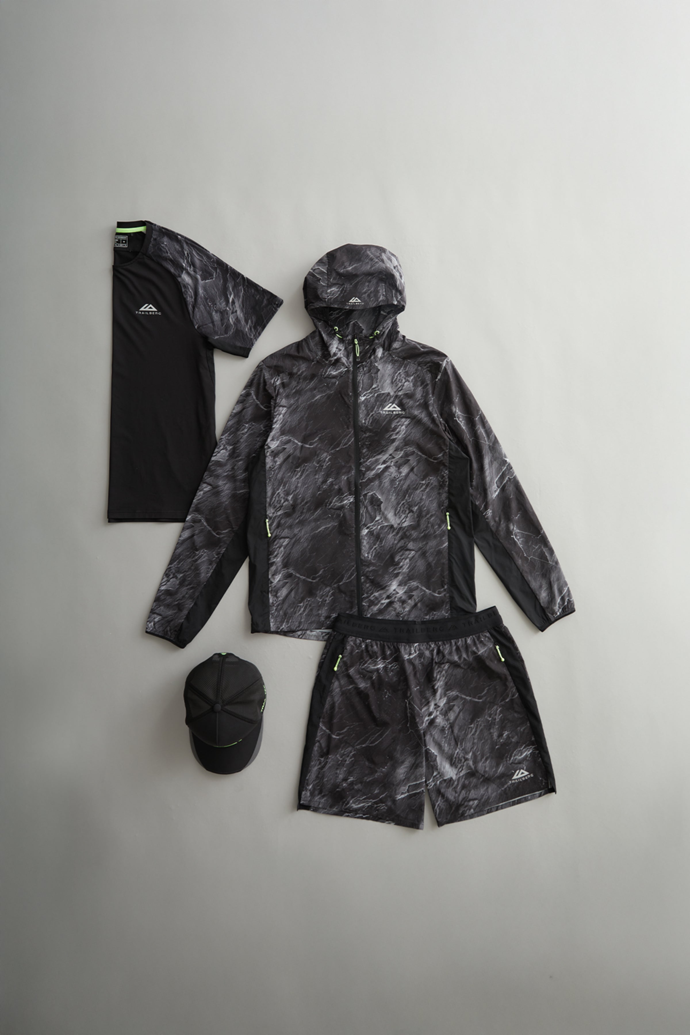 Vertex Obsidian Triset - Black/Neon Lime