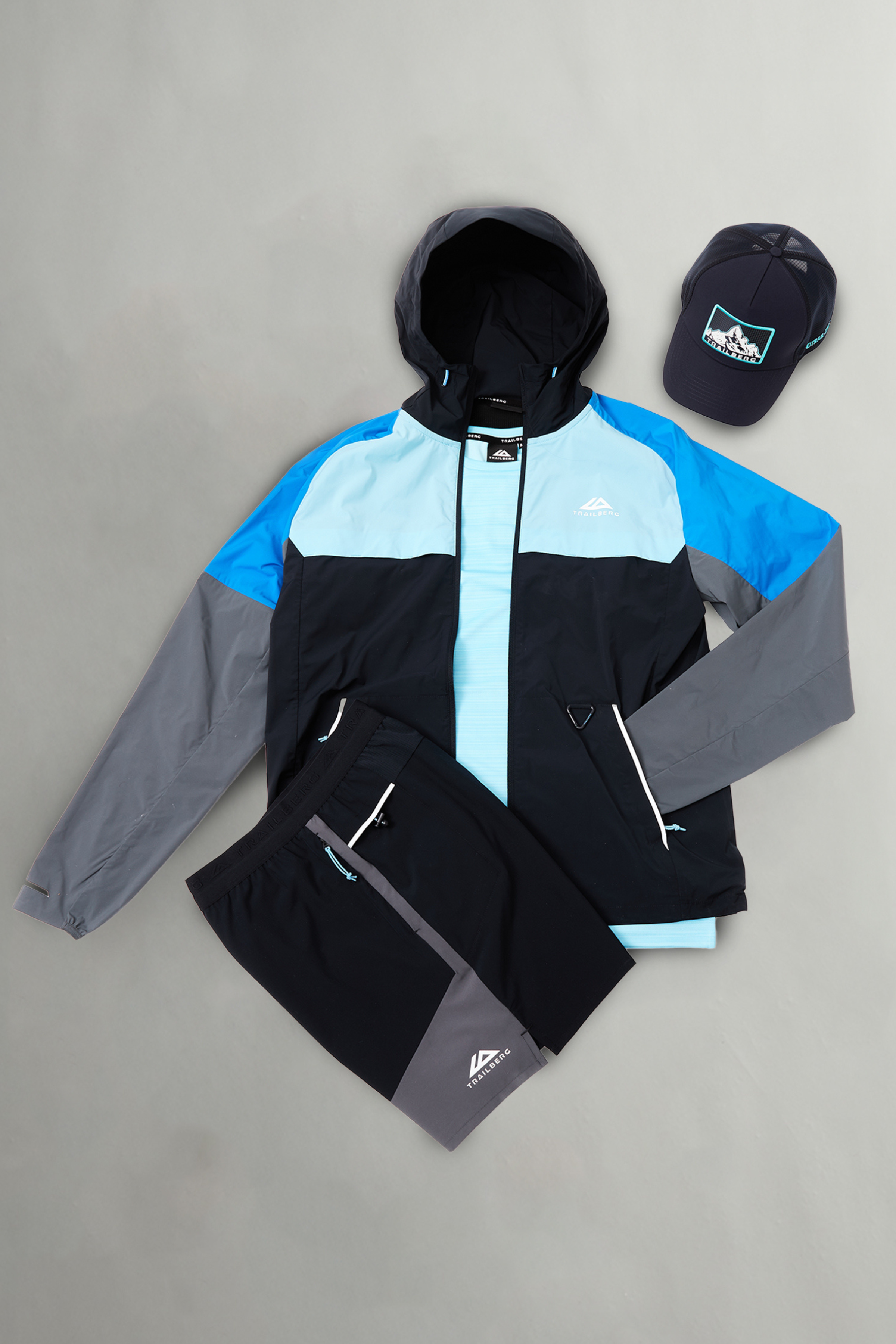 Surge Triset - Deep Ocean/Electric Azure/Lagoon Blue/Storm Grey