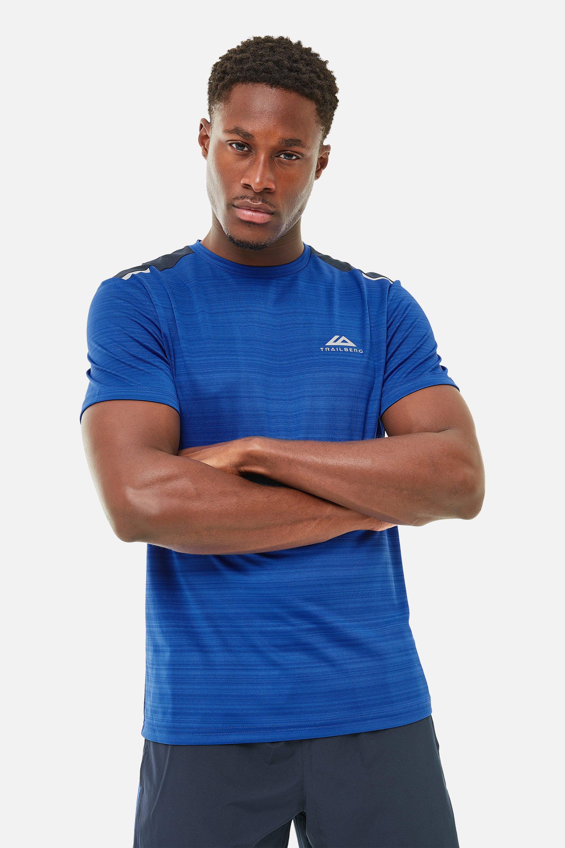 Cloud AW24 Tee - Cobalt/Navy