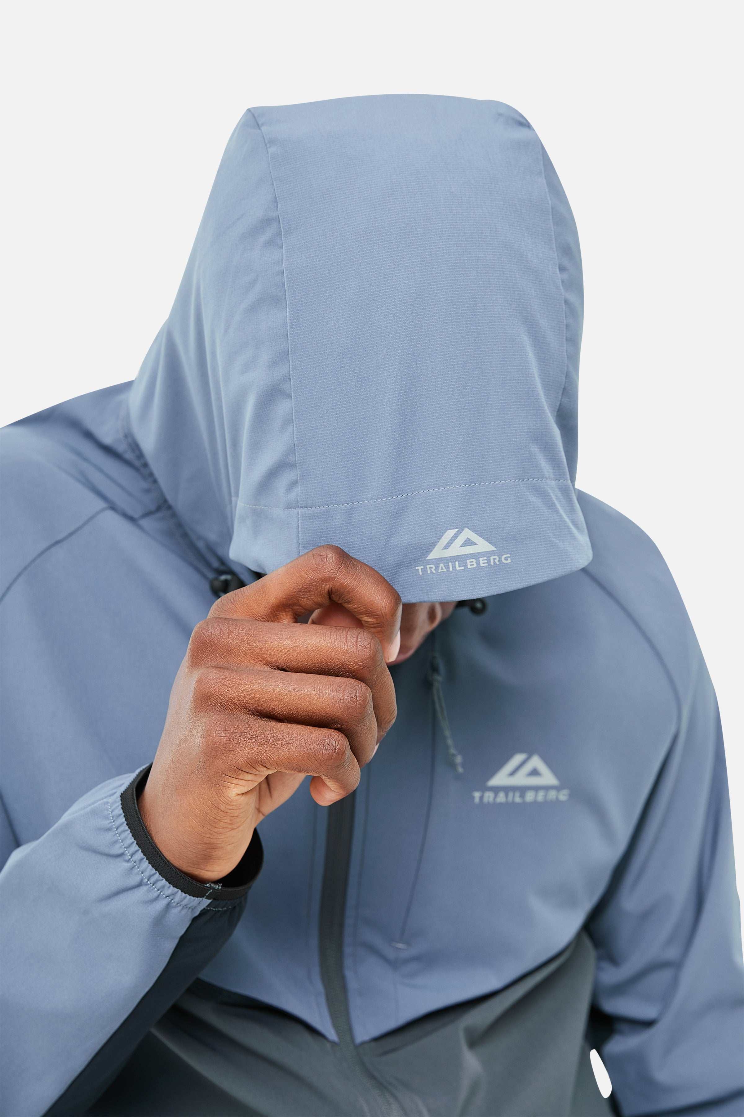 Tricolour Hood - Blue