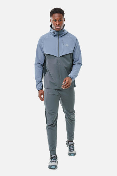 Tricolour Pant - Blue