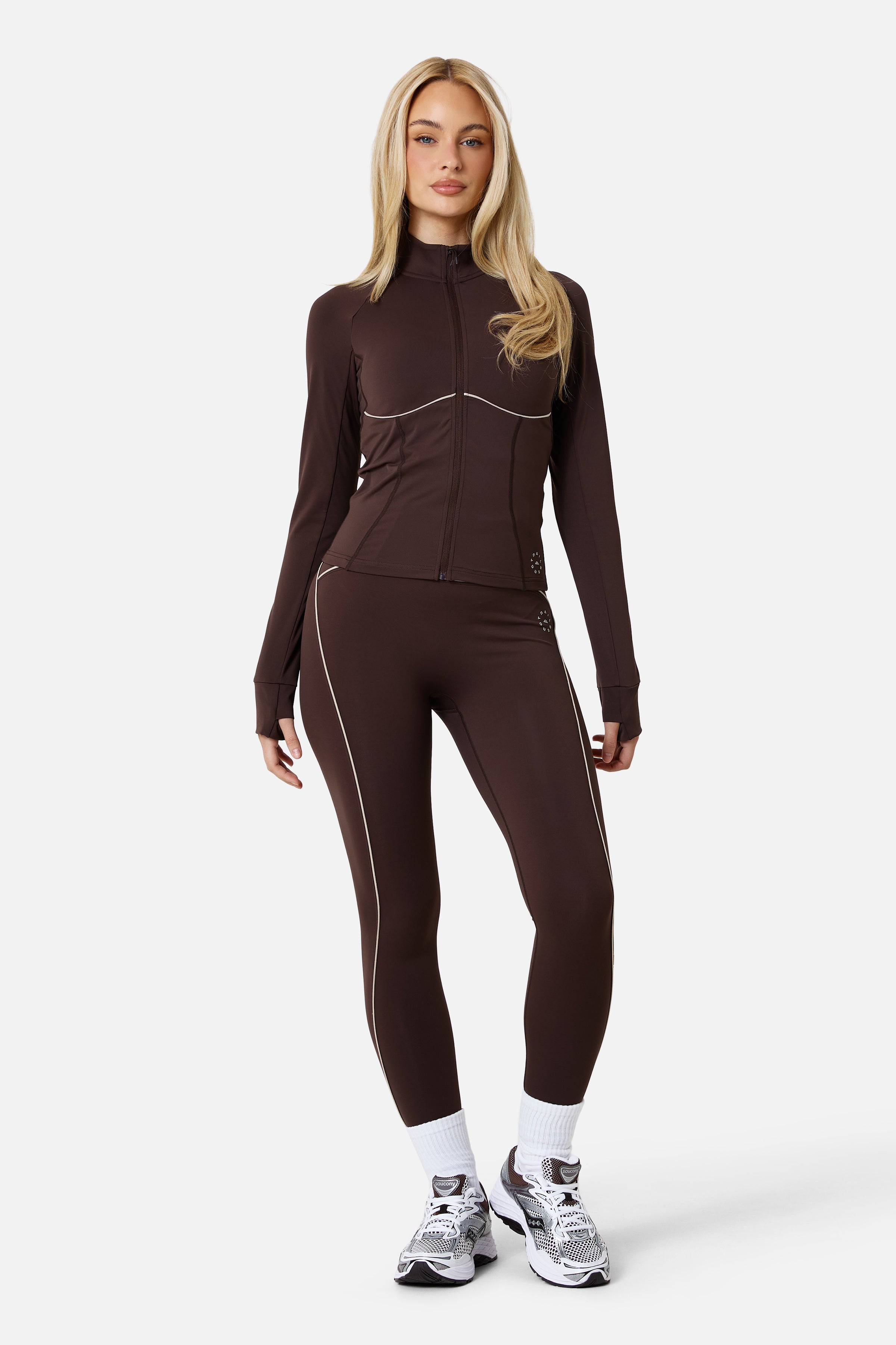 Womens Drift Jacket Set - Bitter Chocolate
