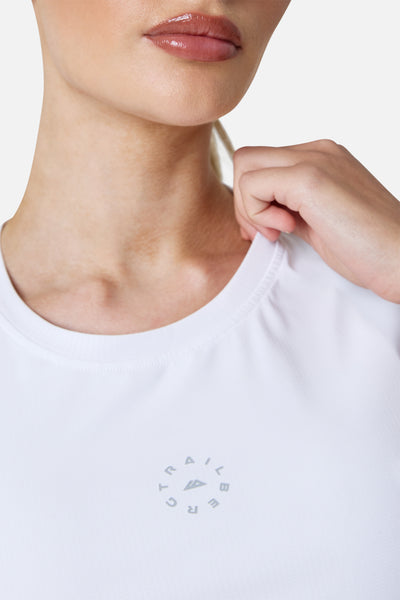 Womens Tide Tee - White