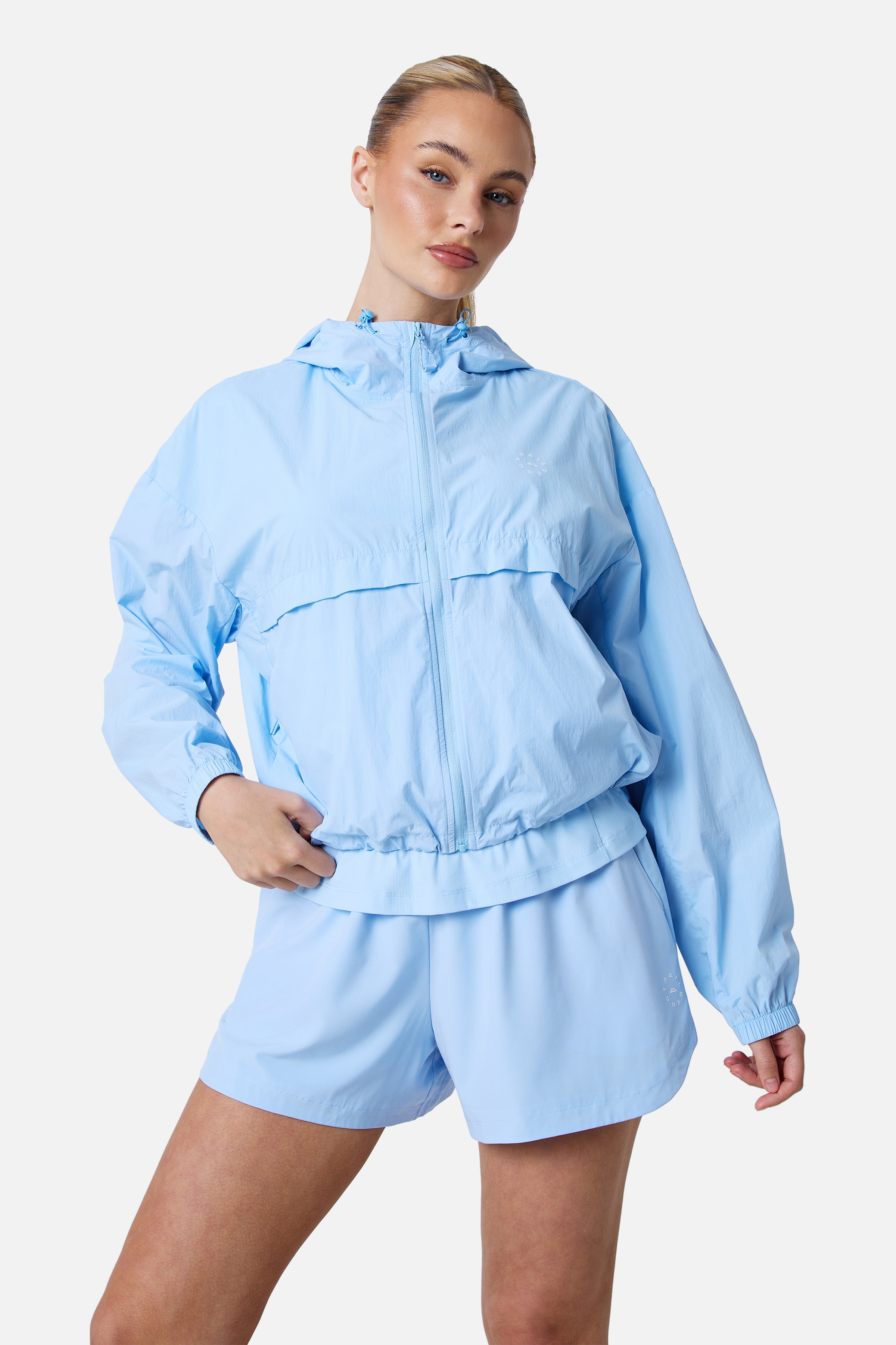 Womens Endura Running Windbreaker - Arctic Veil