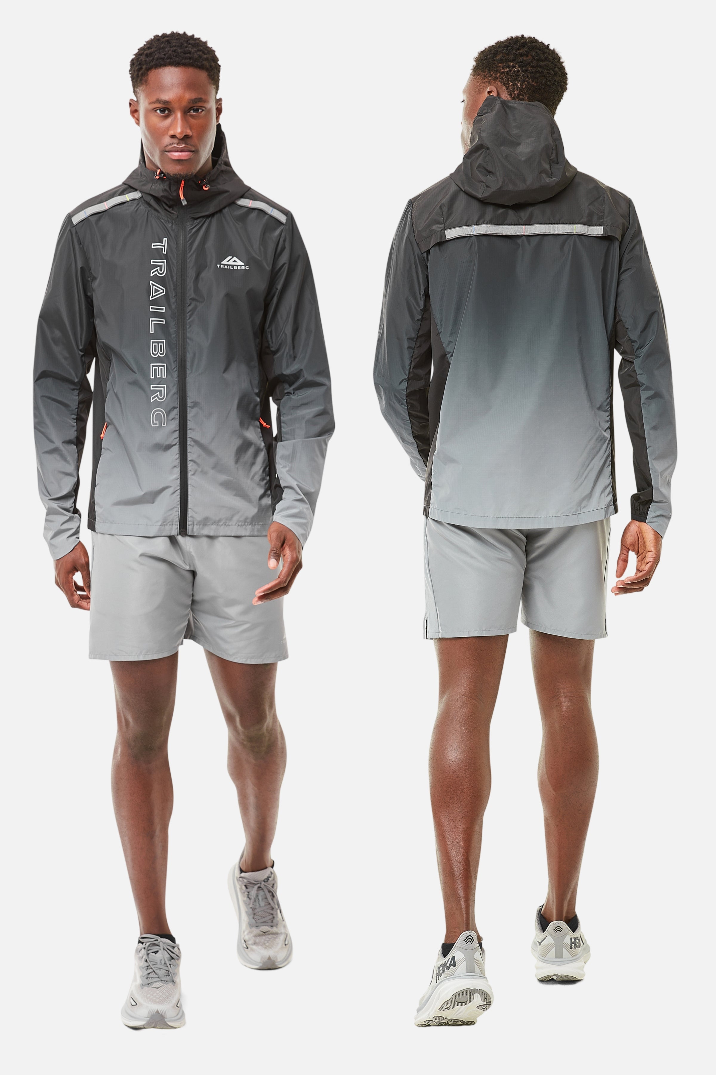 Gradient Essentials Windset - Black/Grey