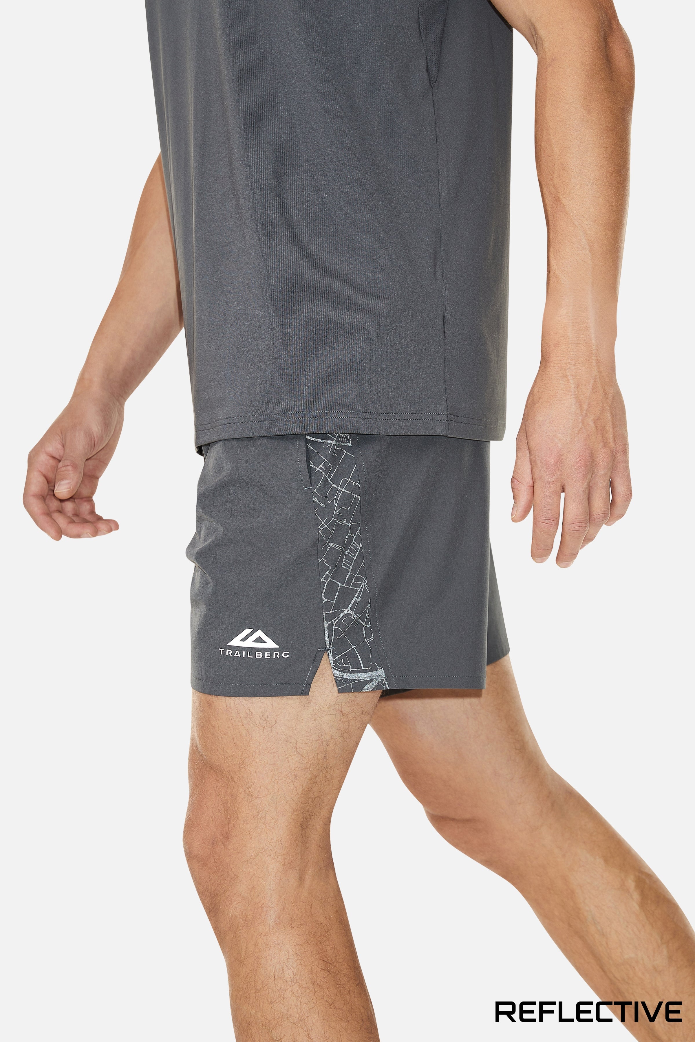Geneva 2.0 Short - Charcoal Grey