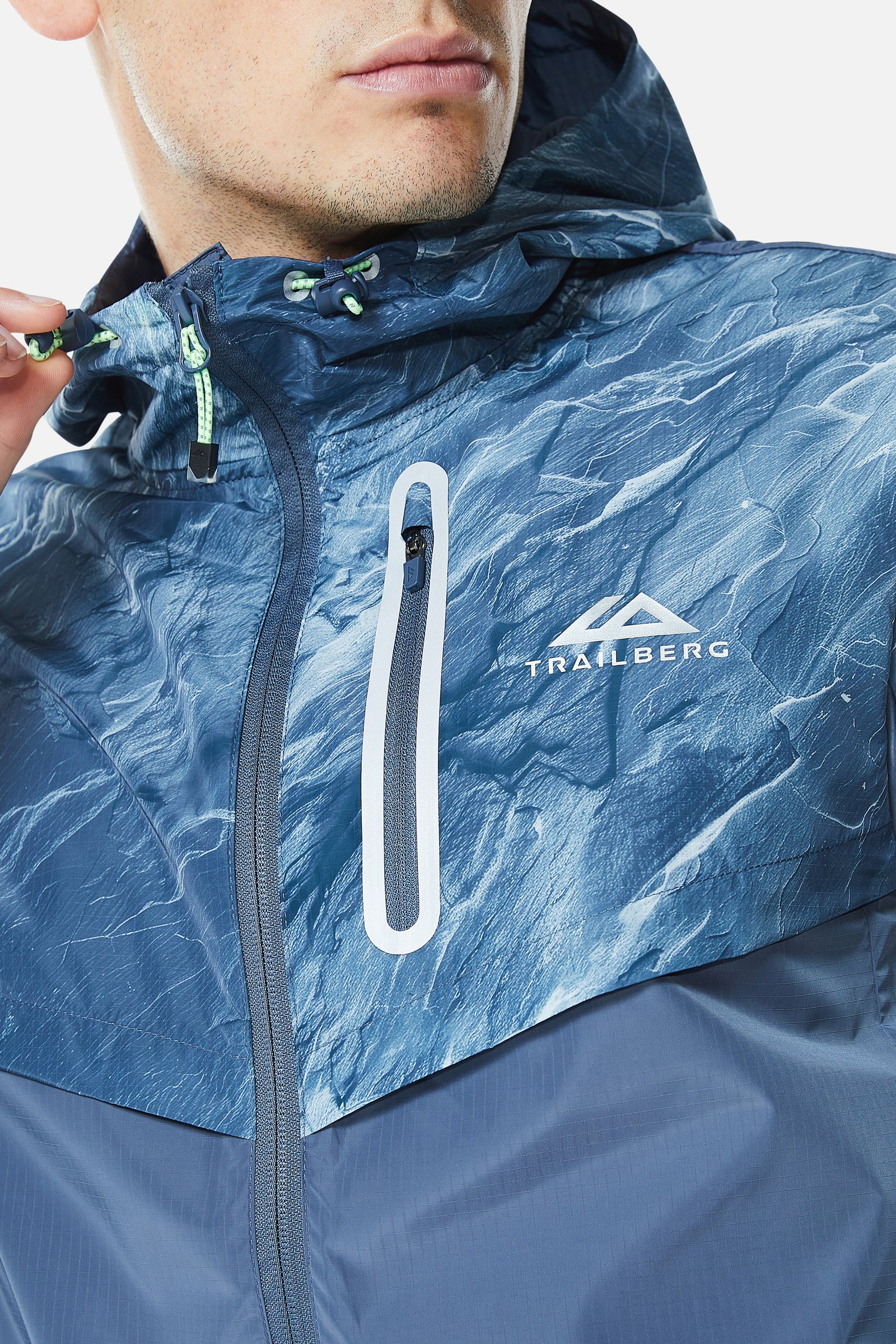 Travois Tipi Grey Men's Windbreaker main image 1