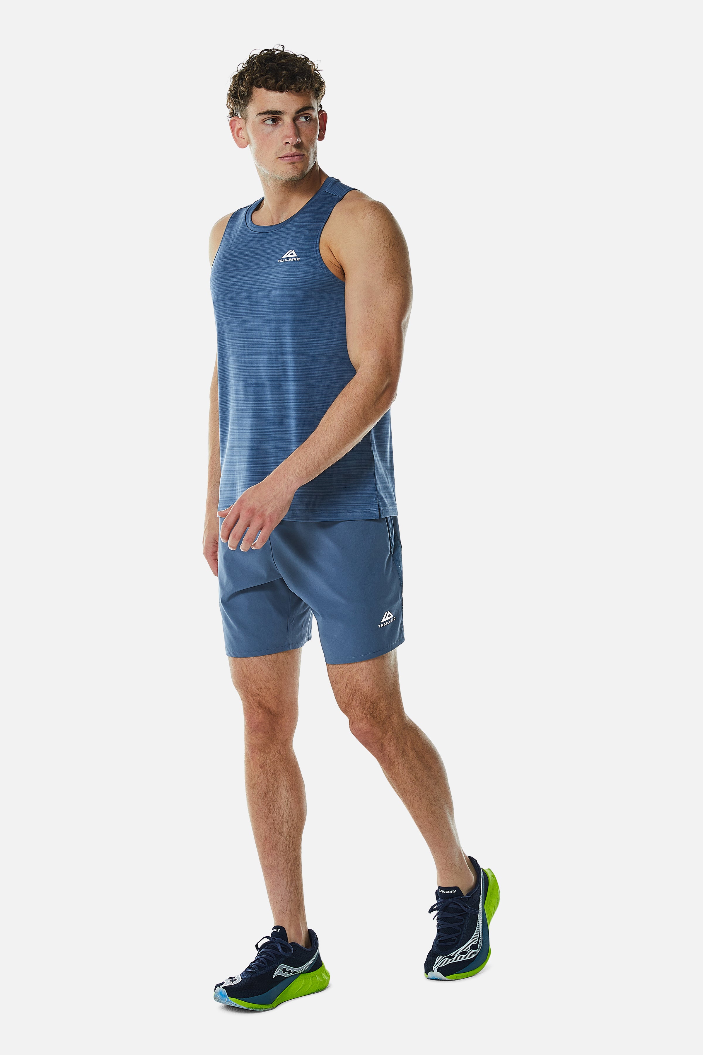 SS25 Cloud Slate Vest Twinset - Breeze