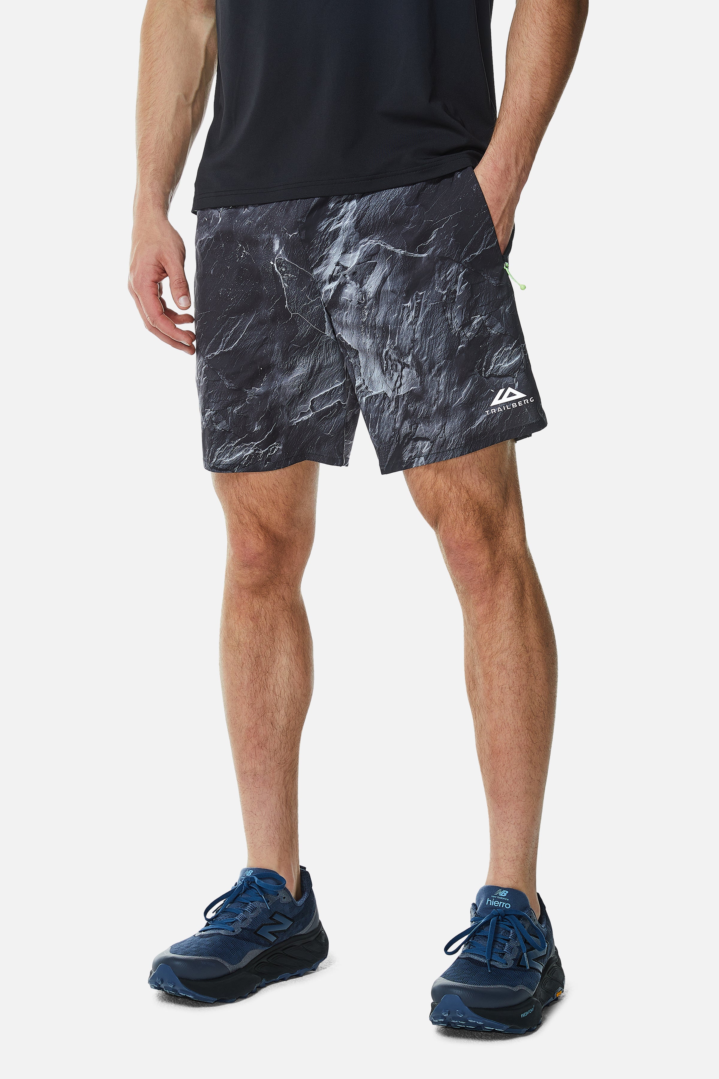 Vertex Obsidian Short - Black/Neon Lime