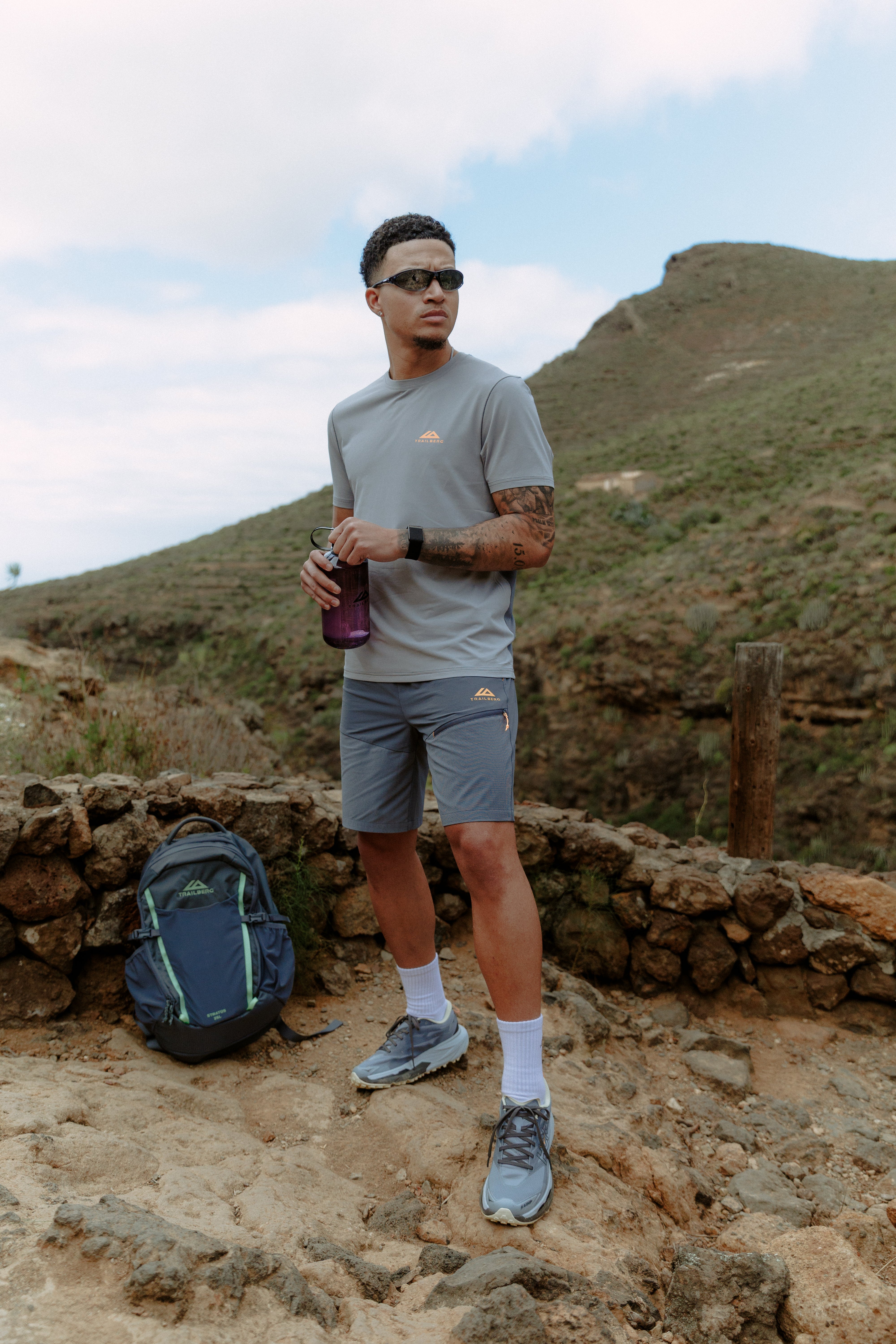 Nucleus Outdoor Tee - Lunar Grey/Ash Grey