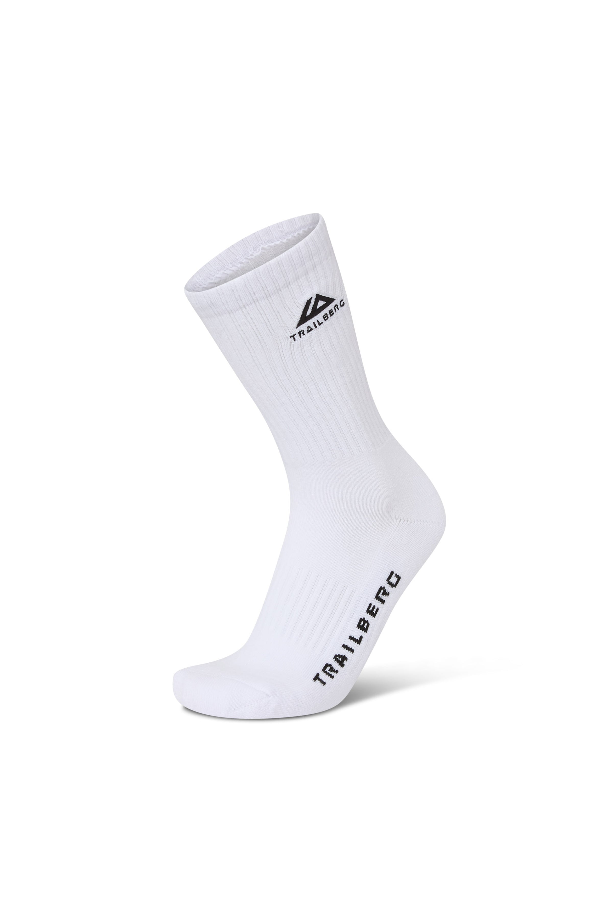 Edgebound 6 Pack Sock - White