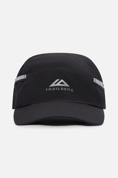 Ascendro Trail Running Cap - Black