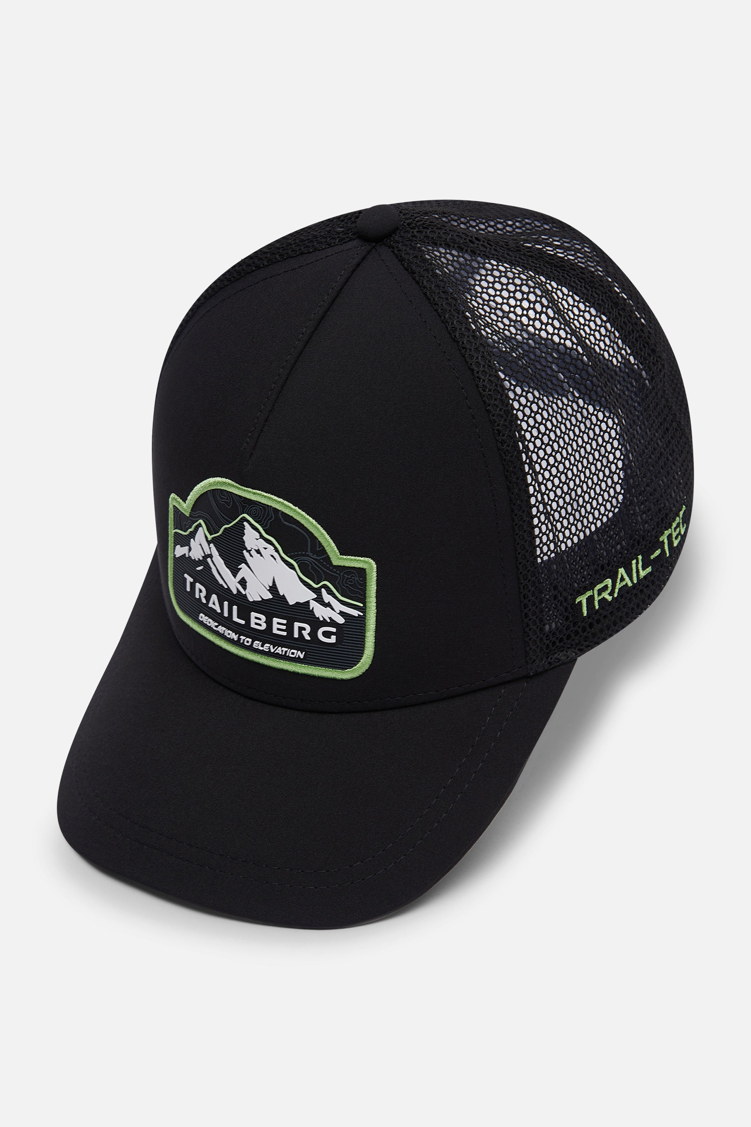 Crestor Trucker Cap - Black/Idyllic Green