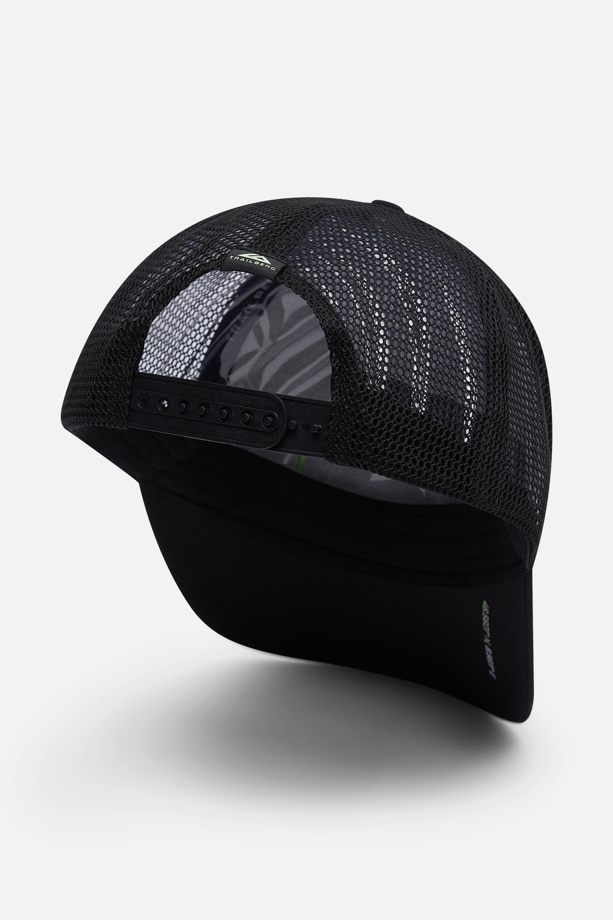 Crestor Trucker Cap - Black/Idyllic Green