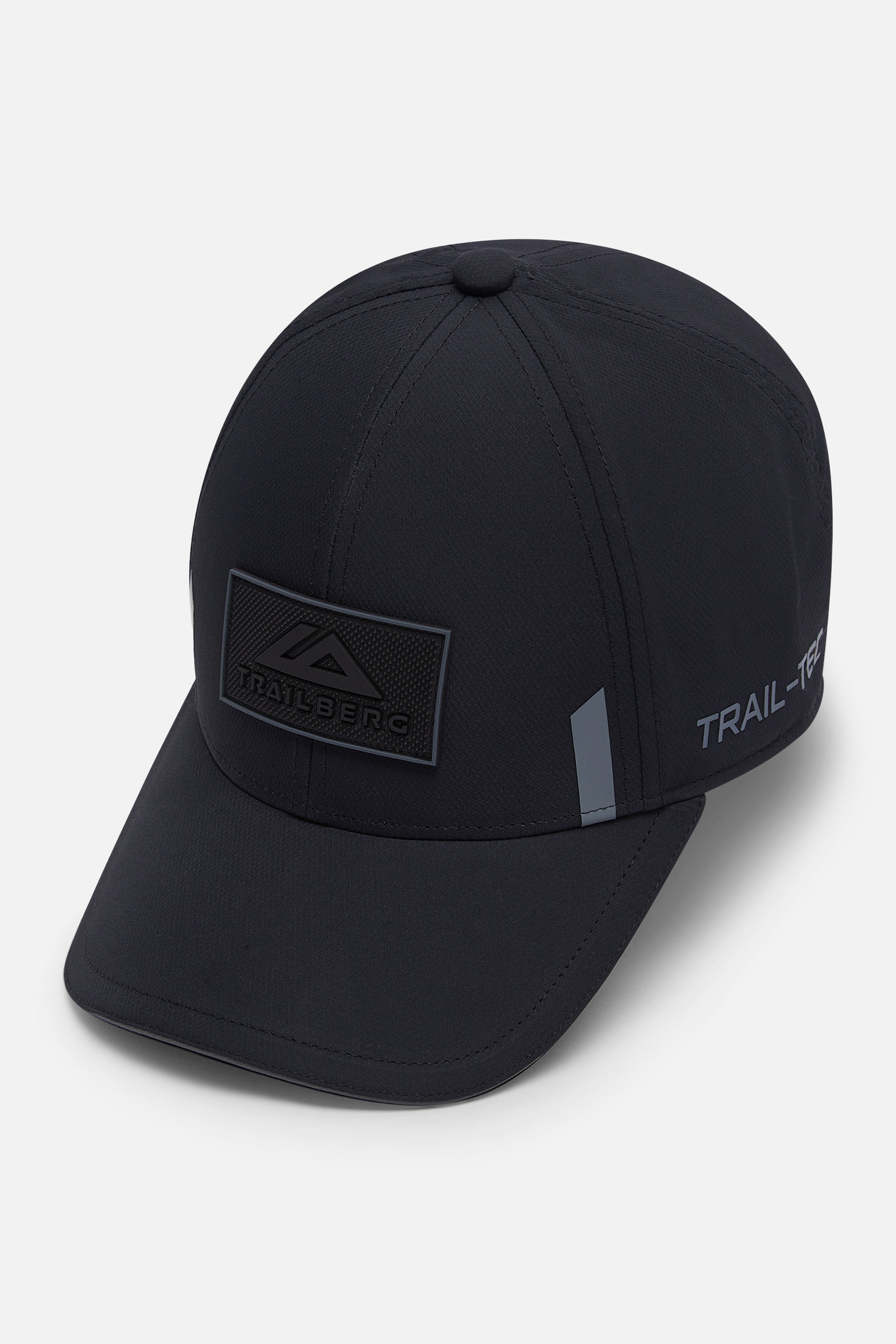Venturo 6 Panel Trucker Cap - Black/Graphite Grey