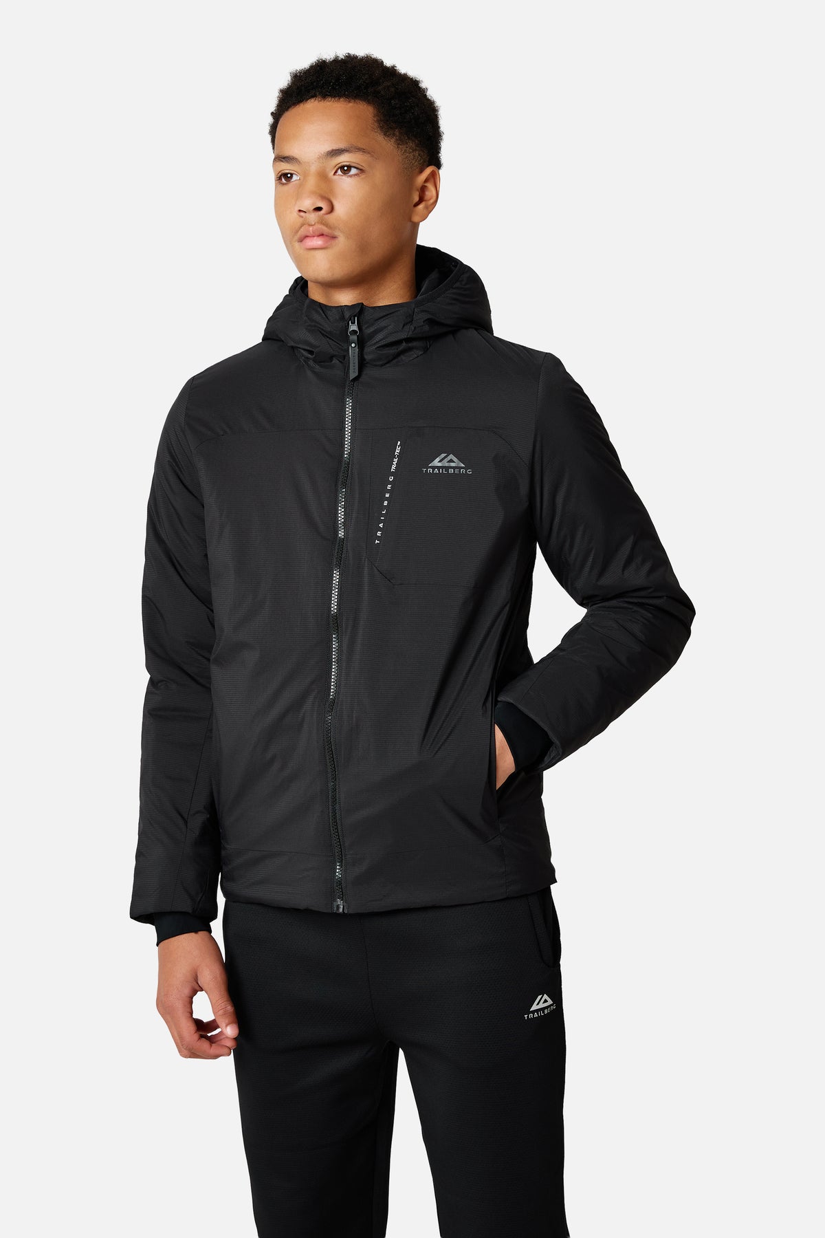 Boys Trailforce Insulated Jacket - Black