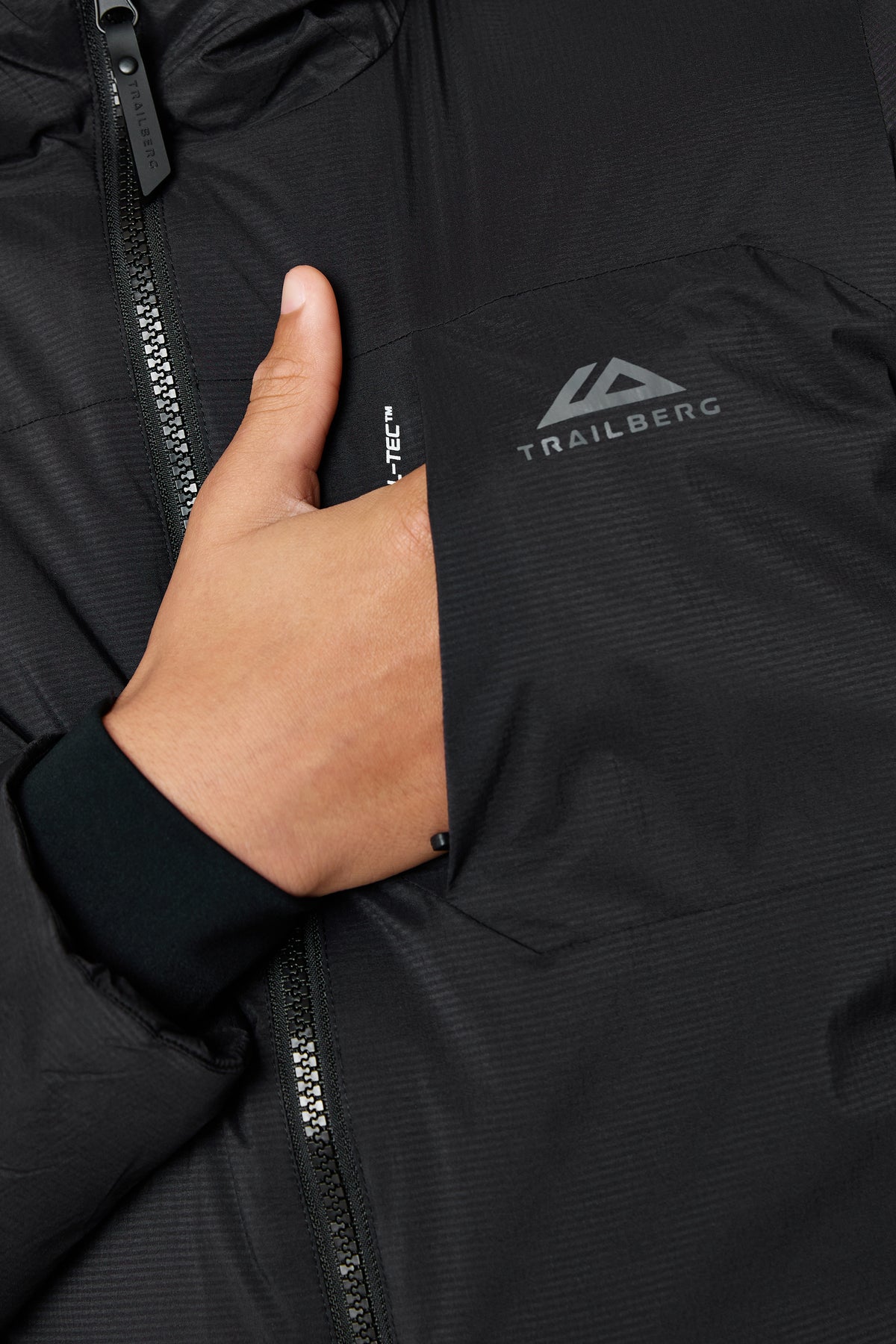 Boys Trailforce Insulated Jacket - Black