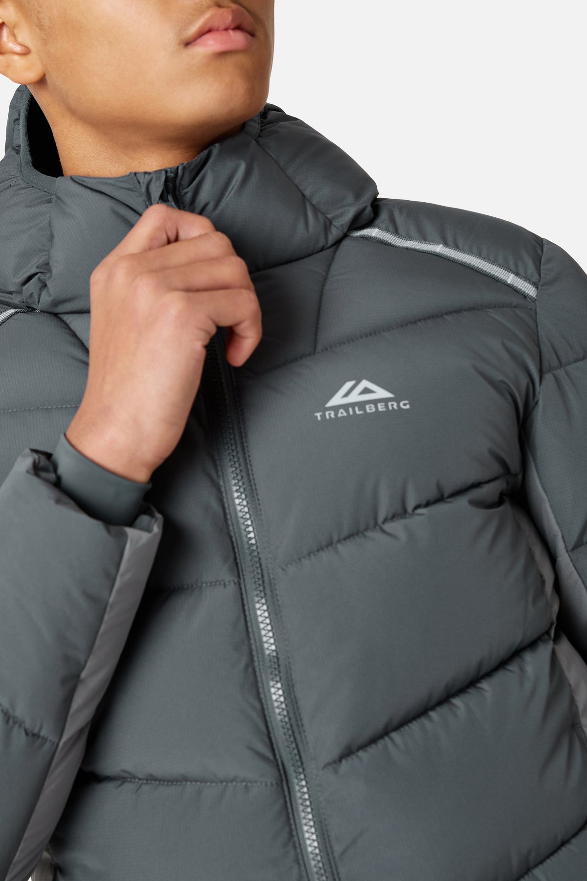 Boys Triathlon Peak Insulated Jacket - Graphite Grey