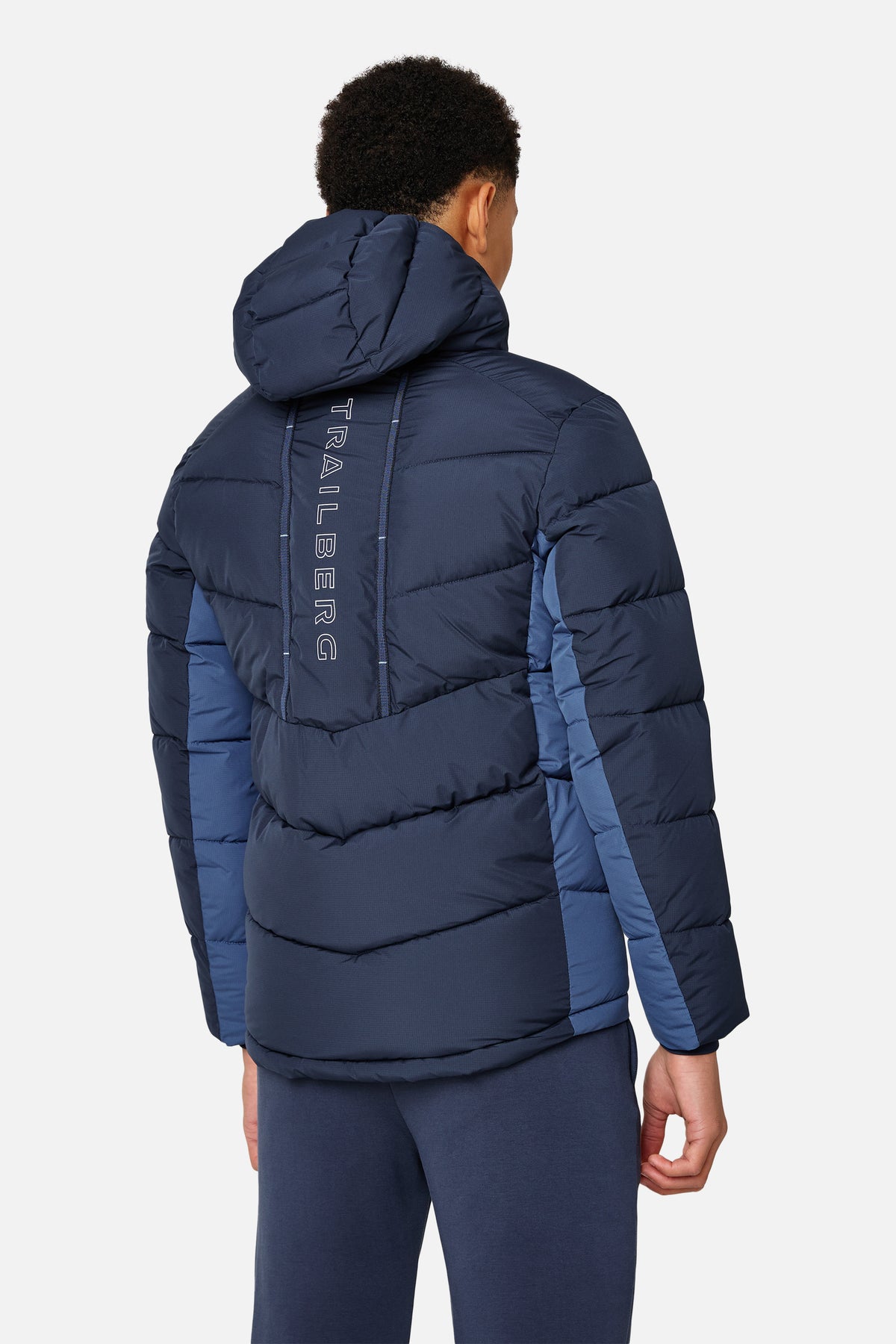 Boys Triathlon Peak Insulated Jacket - Storm Blue/ Midnight Blue