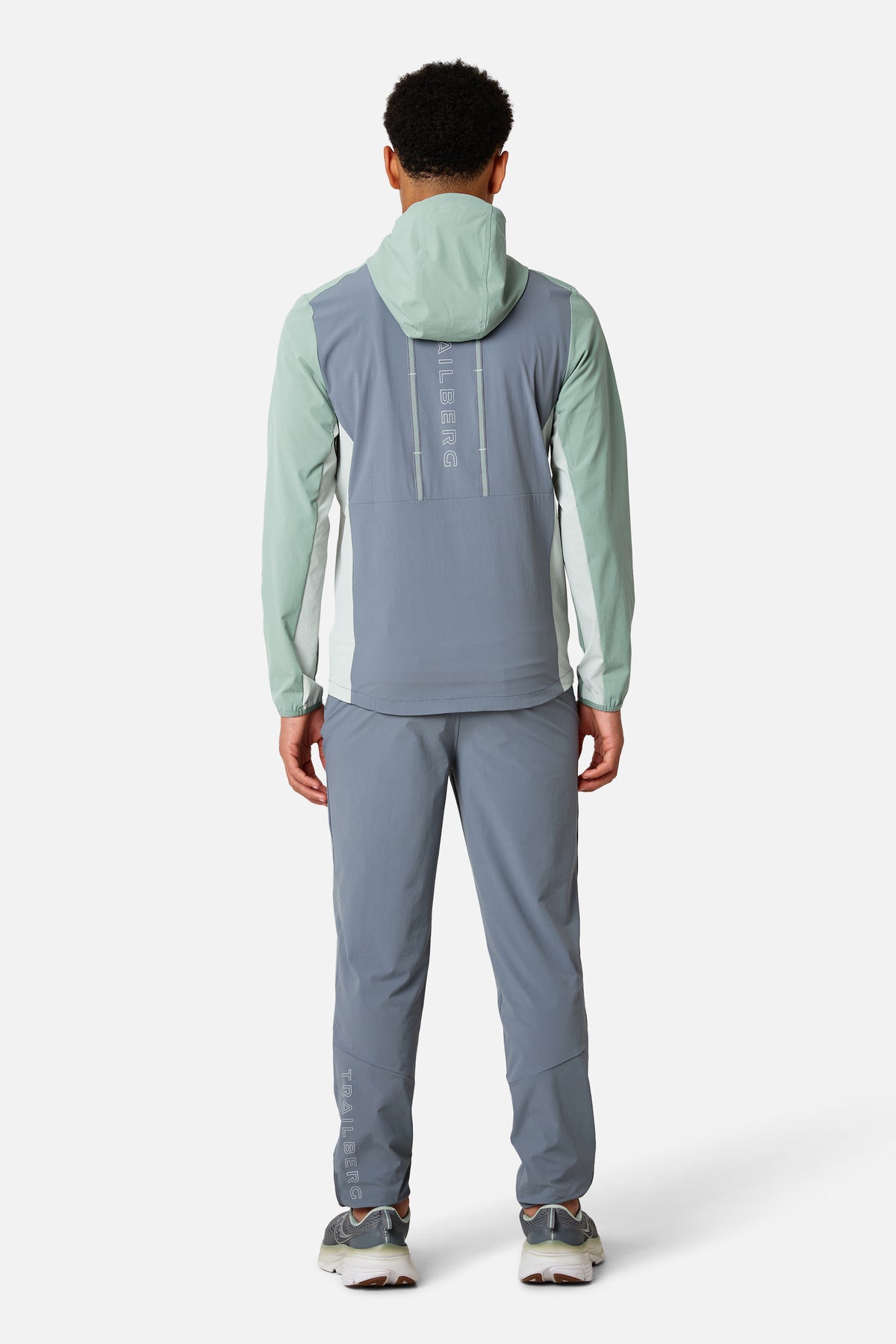 Boys Triathlon 4.0 Pant - Ash Grey/ Willow Green