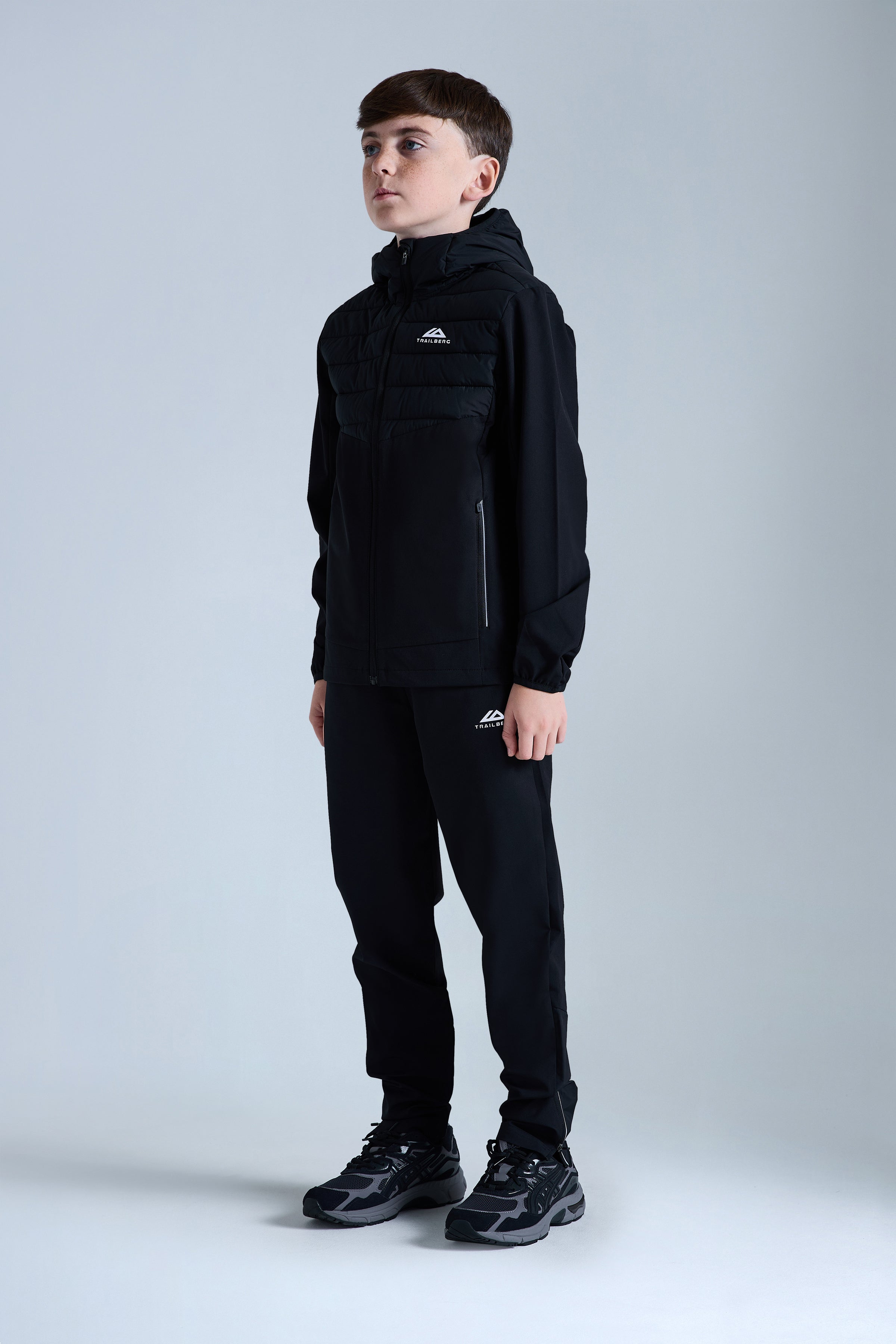 Boys Dune Hybrid Woven Pant - Black