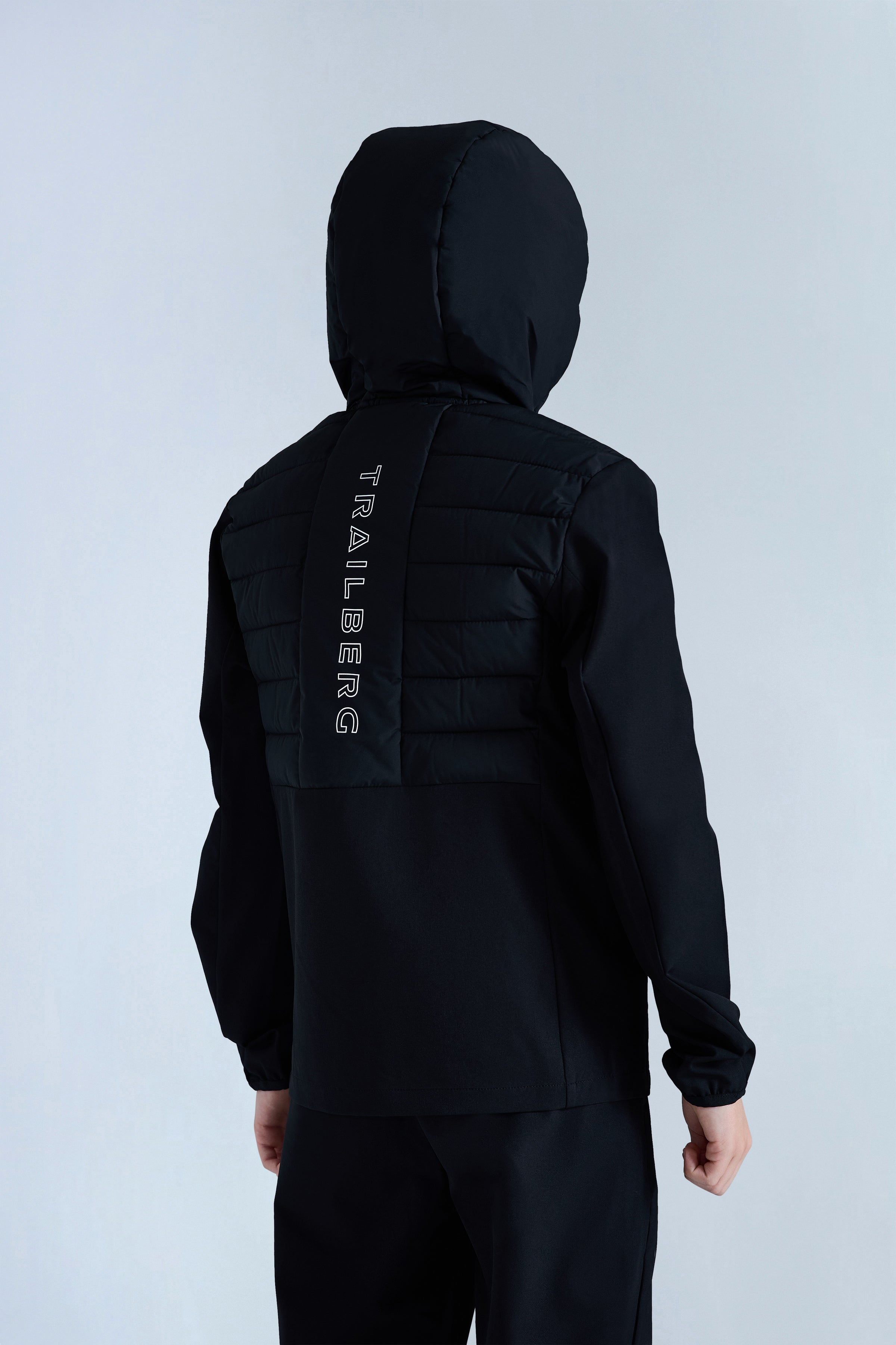 Boys Dune Hybrid Jacket - Black