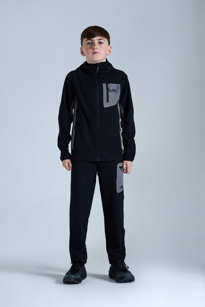 Boys Venture Outdoor Pant - Black/Urban Smoke