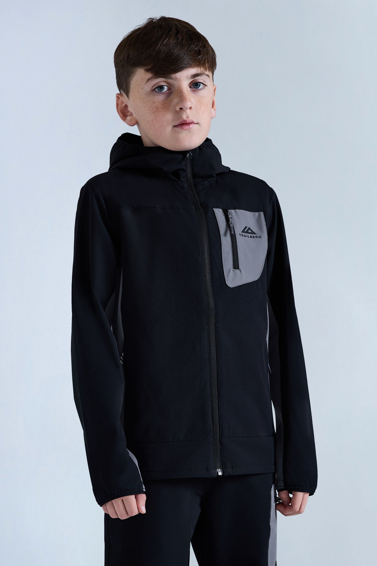 Venture Gridded Hood Black Urban