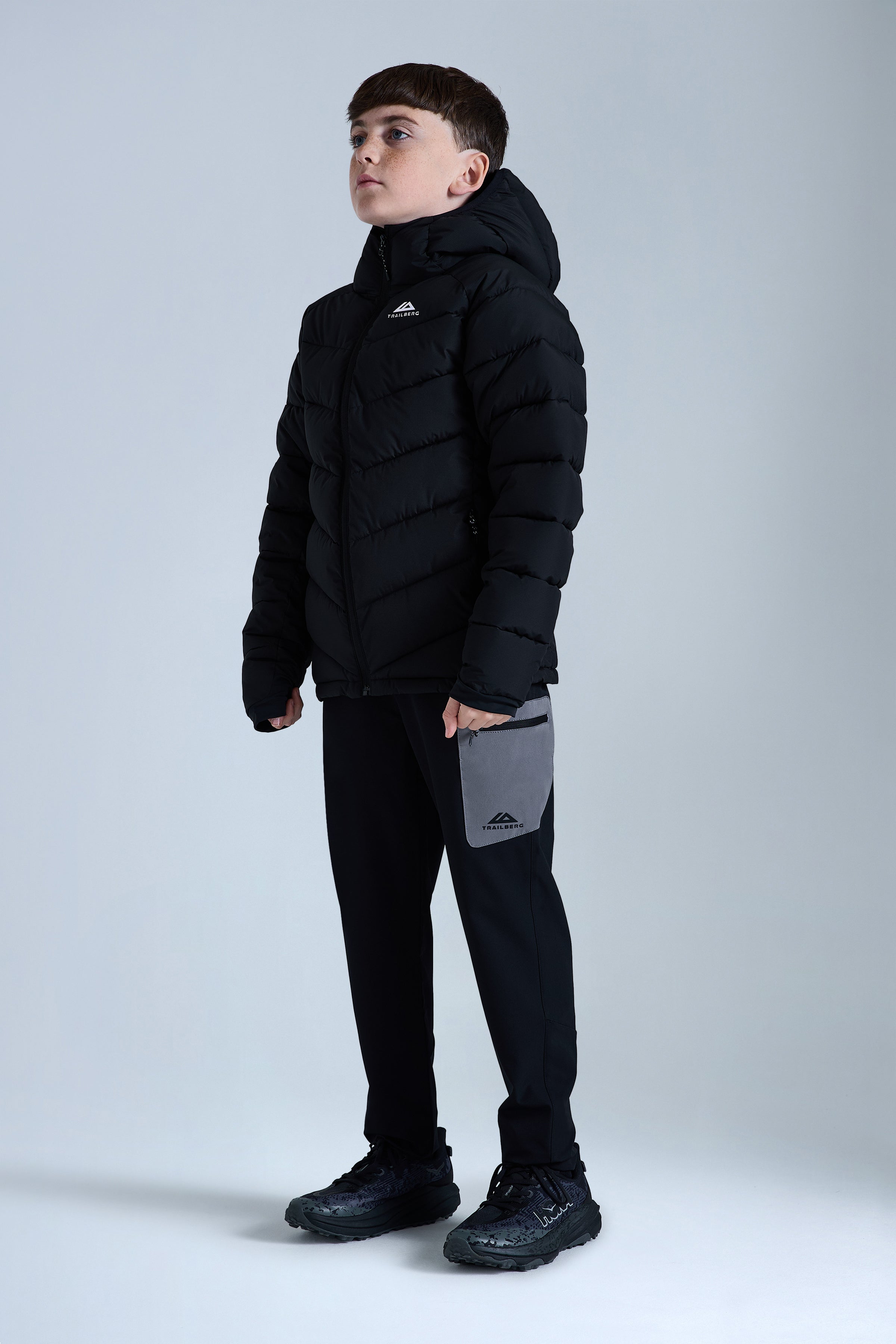 Boys Climate Insulated Jacket - Black