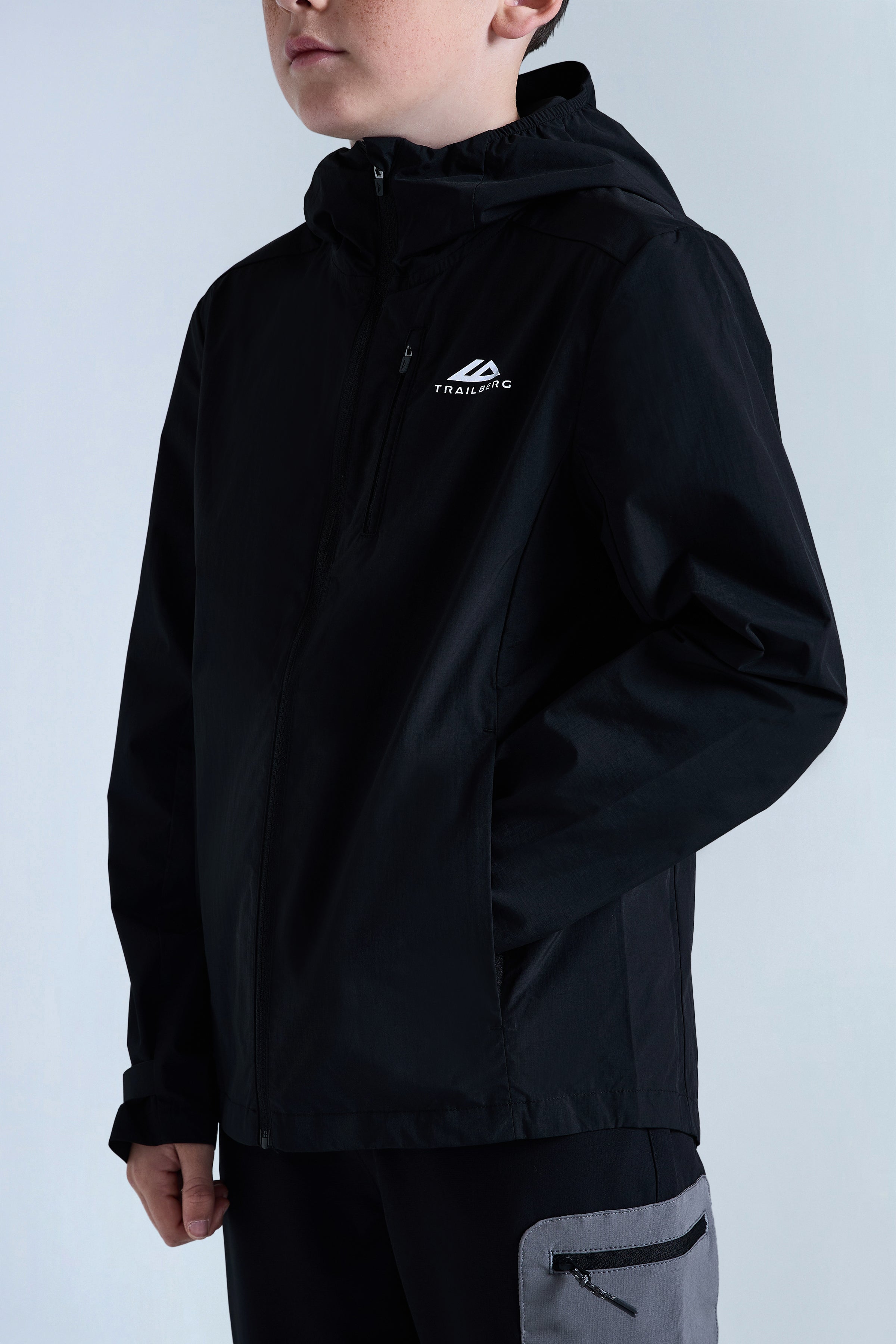 Boys Cerro Weather Jacket - Black