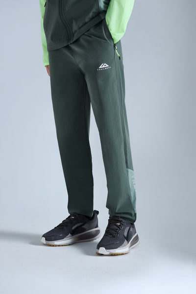 Boys Triathlon 2.0 Woven Pant - Dark Fern/Tidal Green