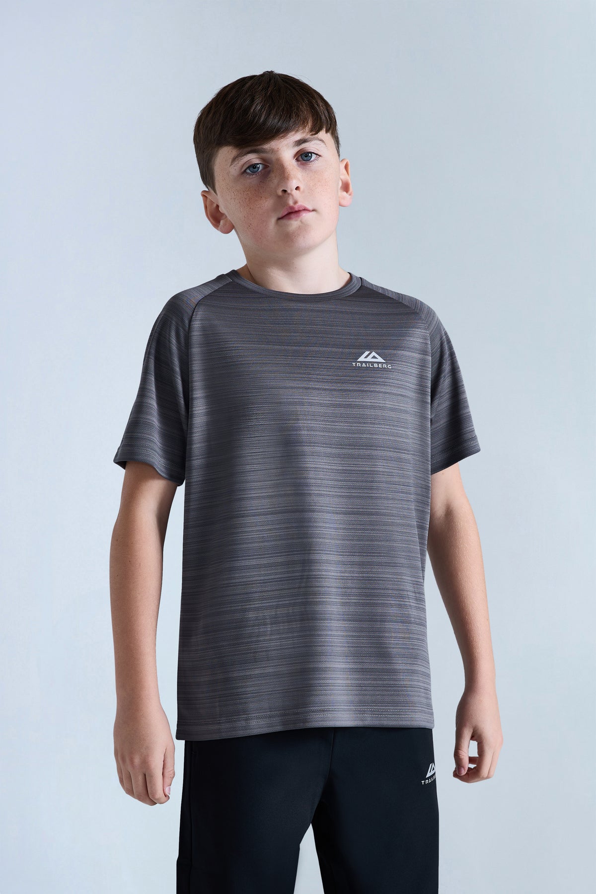 Boys Cloud 2.0 Tee - Urban Smoke/Black