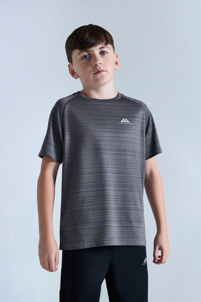 Boys Cloud 2.0 Tee - Urban Smoke/Black