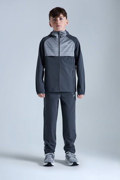 Boys Cloud 2.0 Woven Tracksuit - Iron Grey/Moon Grey