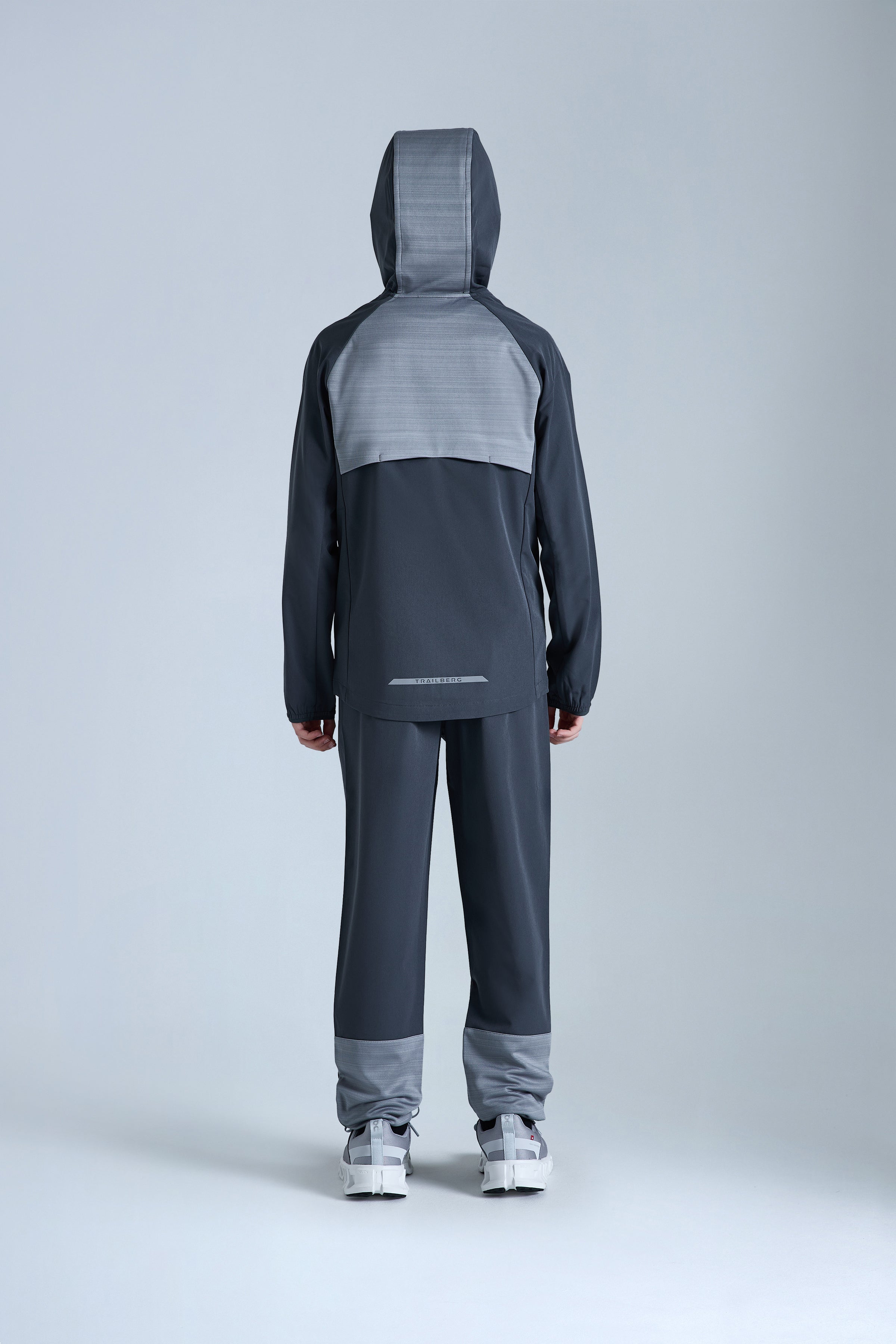 Boys Cloud 2.0 Woven Tracksuit - Iron Grey/Moon Grey