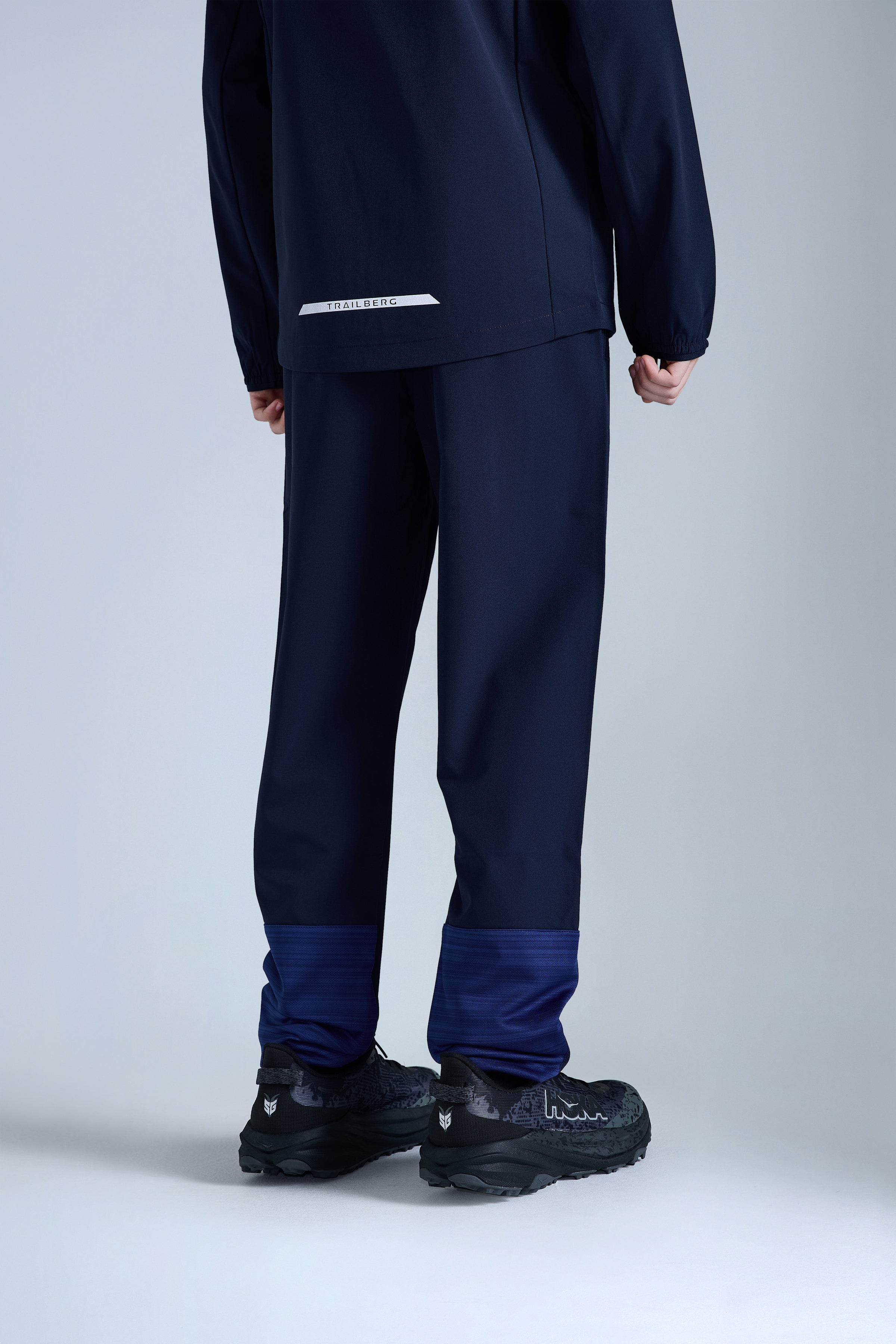 Boys Cloud 2.0 Woven Tracksuit - Navy Blue/Space Blue