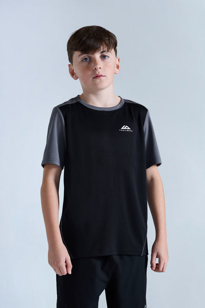 Boys Essentials Twinset - Black/Urban Smoke