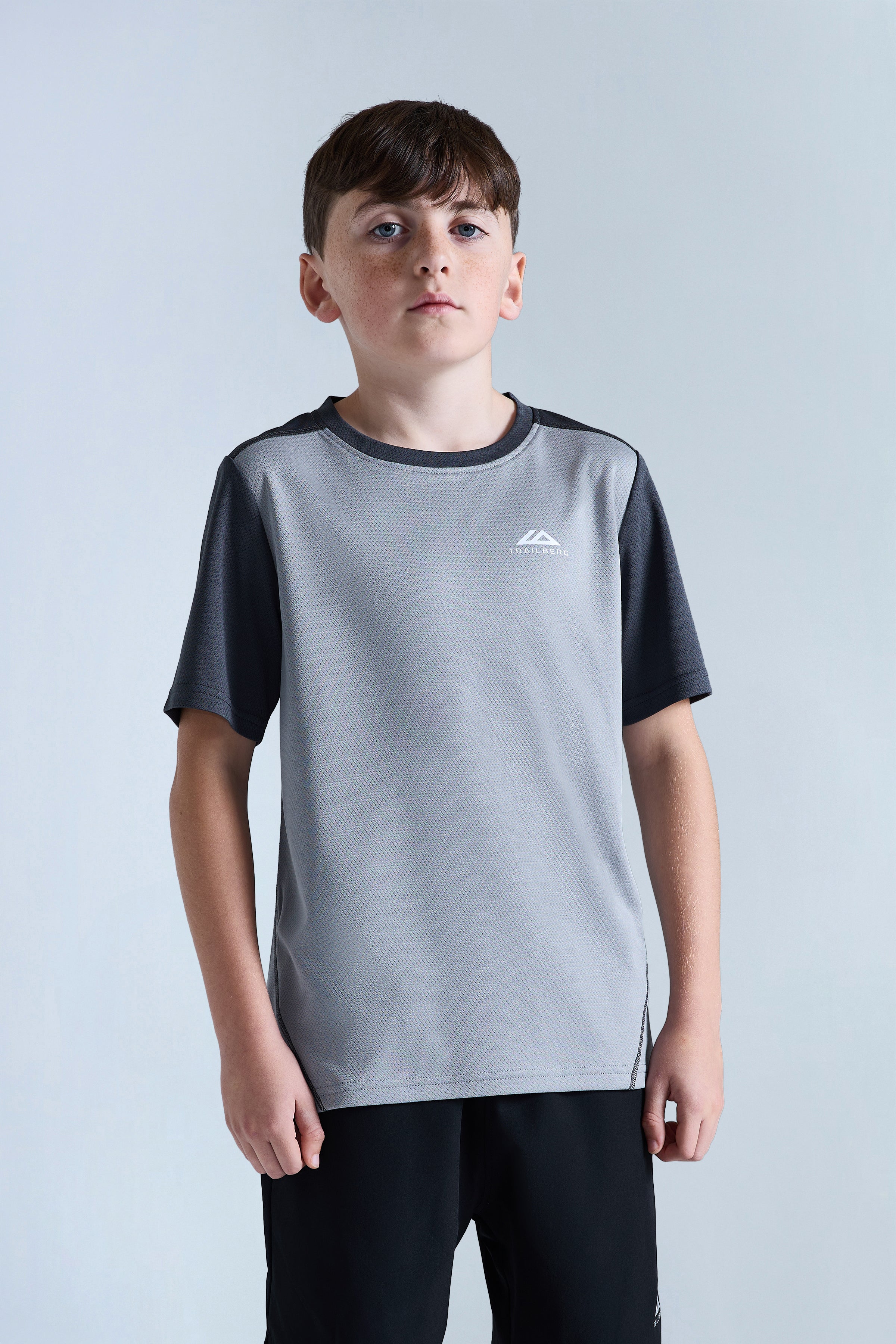 Boys Essentials Twinset - Moon Grey/Iron Grey/Black