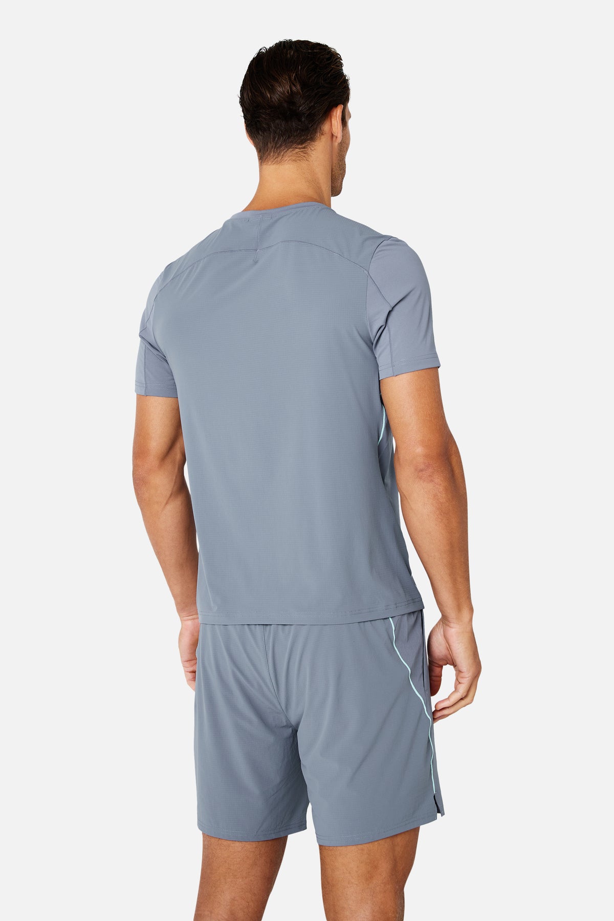 Momentum Twinset - Ash Grey/ Celeste