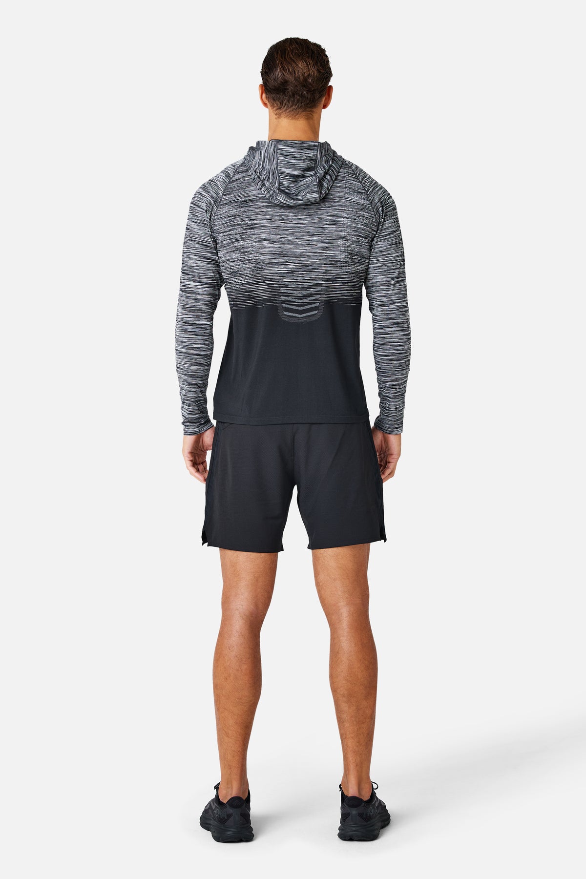 Arc Seamless Hood - Black/Moon Grey/Urban Smoke