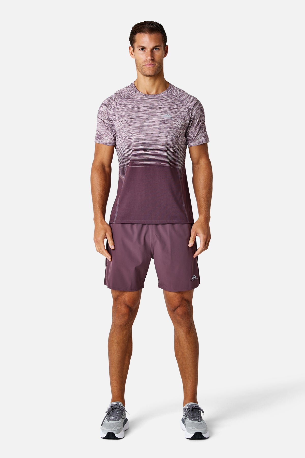 Arc Seamless 2.0 Tee - Deep Plum/Frostglow/ Misty Mauve/ Violet Mist