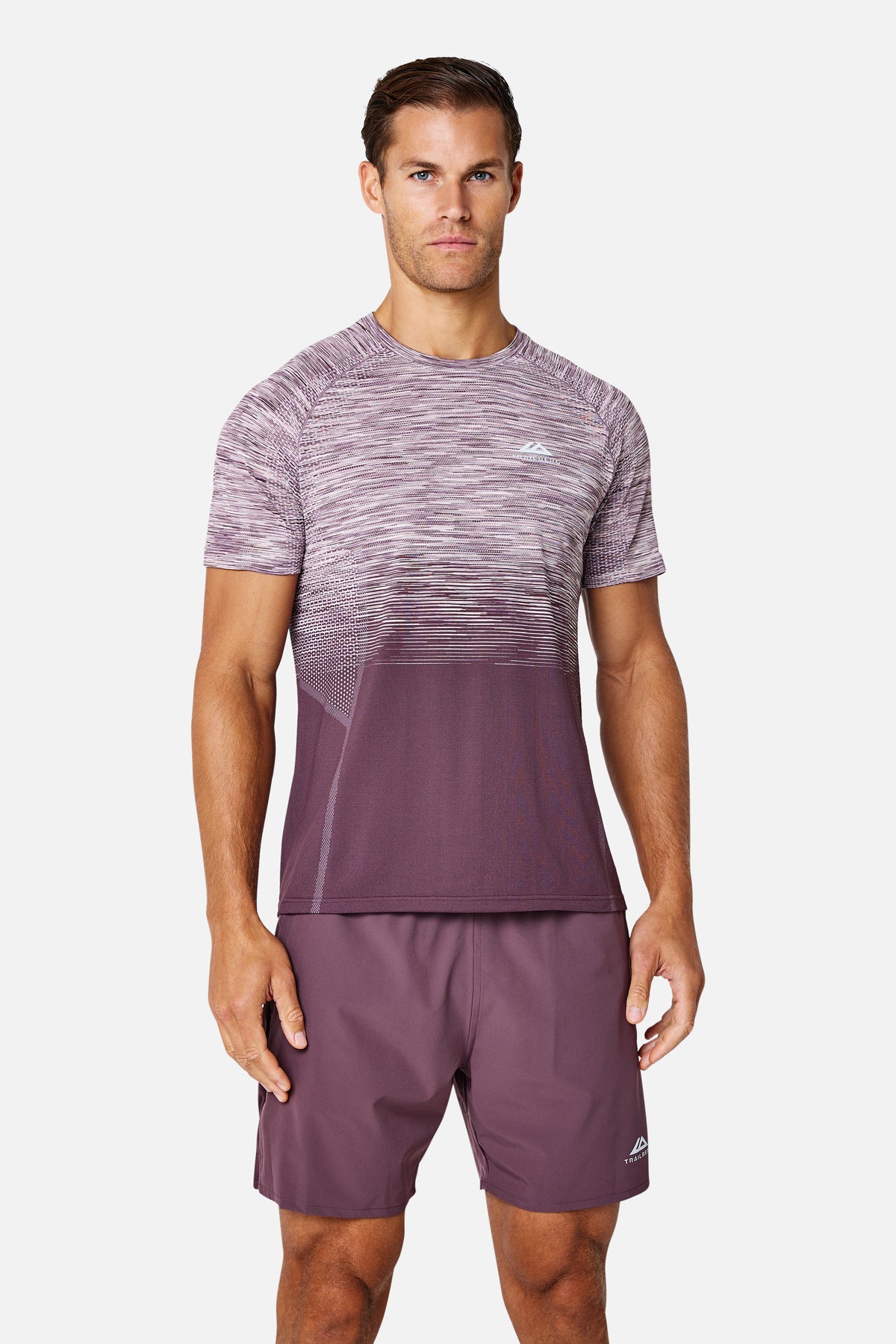 Arc Seamless 2.0 Tee - Deep Plum/Frostglow/ Misty Mauve/ Violet Mist