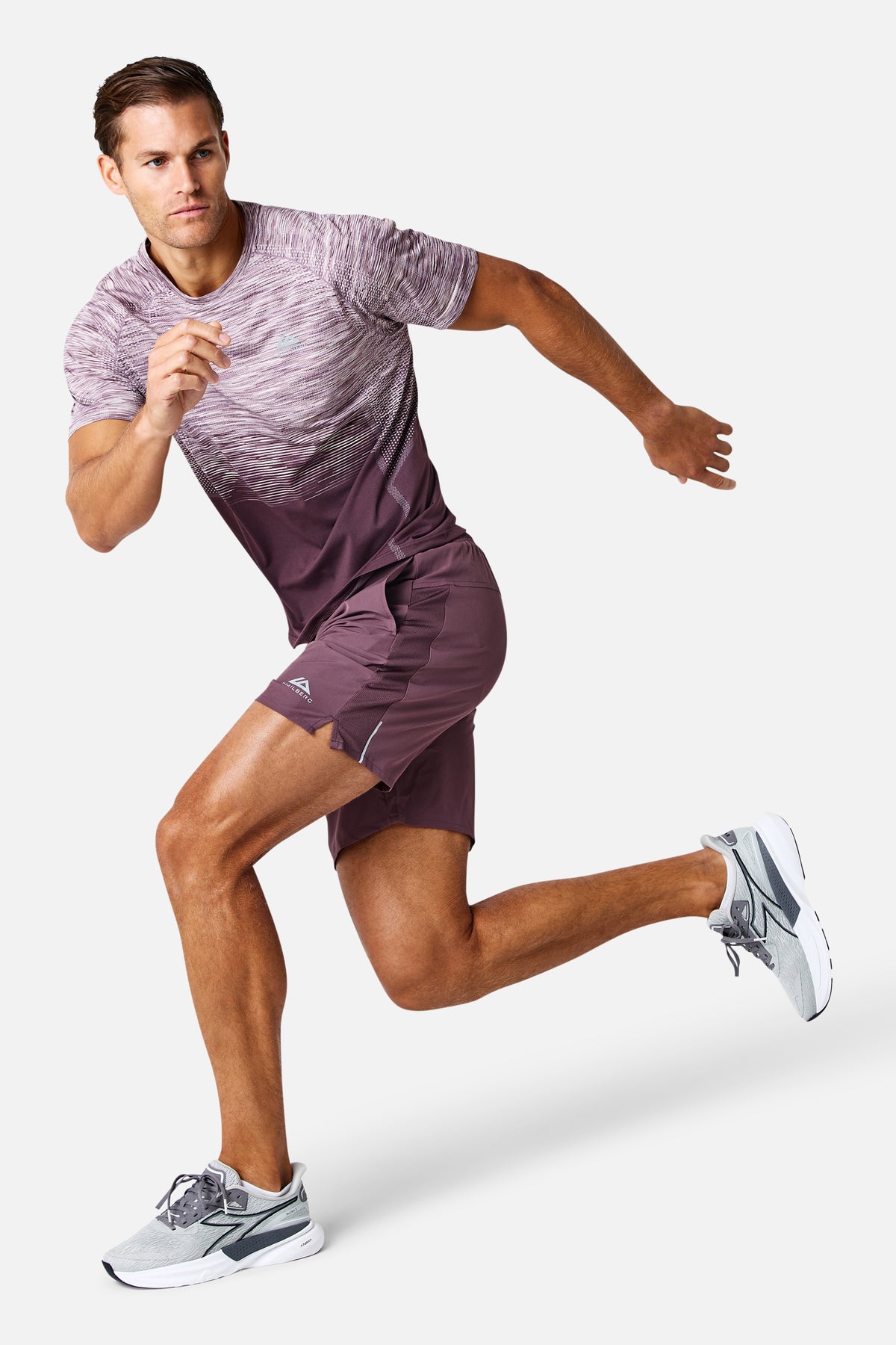 Arc Seamless 2.0 Tee - Deep Plum/Frostglow/ Misty Mauve/ Violet Mist