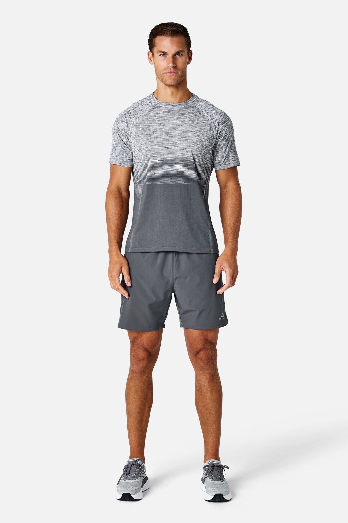 Arc Seamless 2.0 Tee - Graphite Grey/Soft Silver/Cloud Ash/Sky Veil